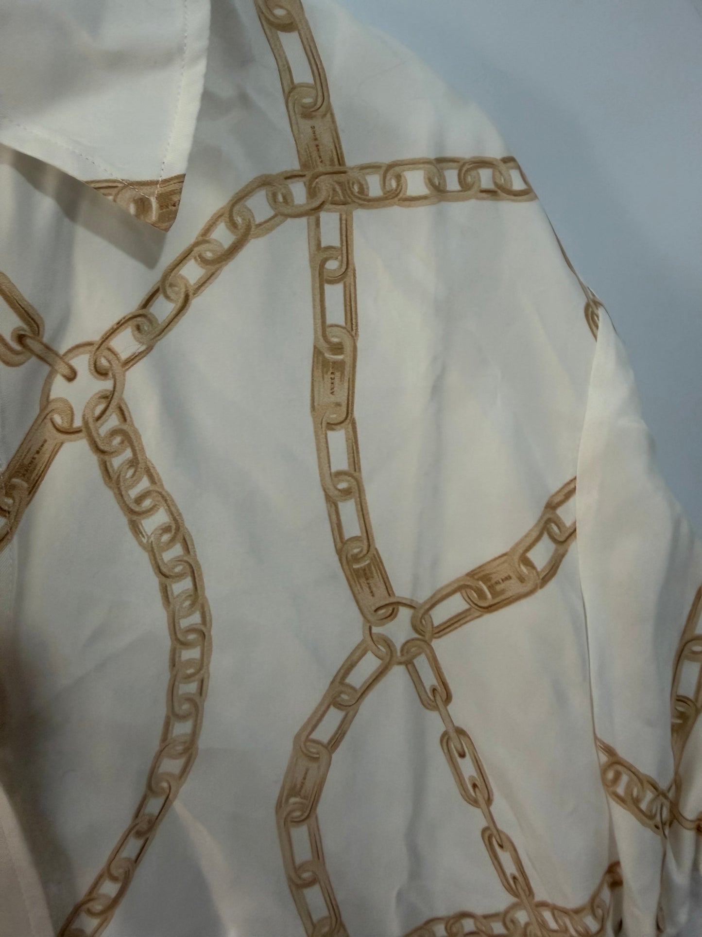 Chain Anine Bing Blouse, Size XS