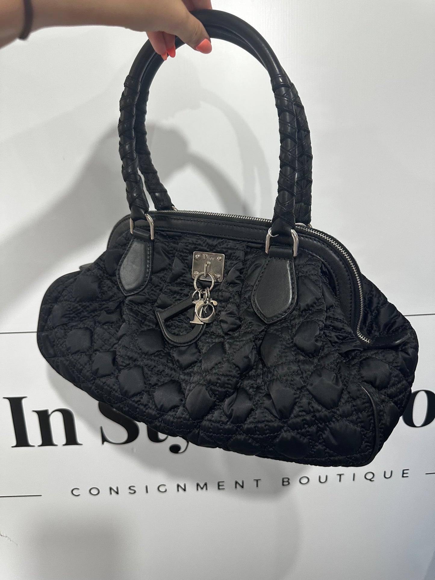 Black Vintage Dior Handbag