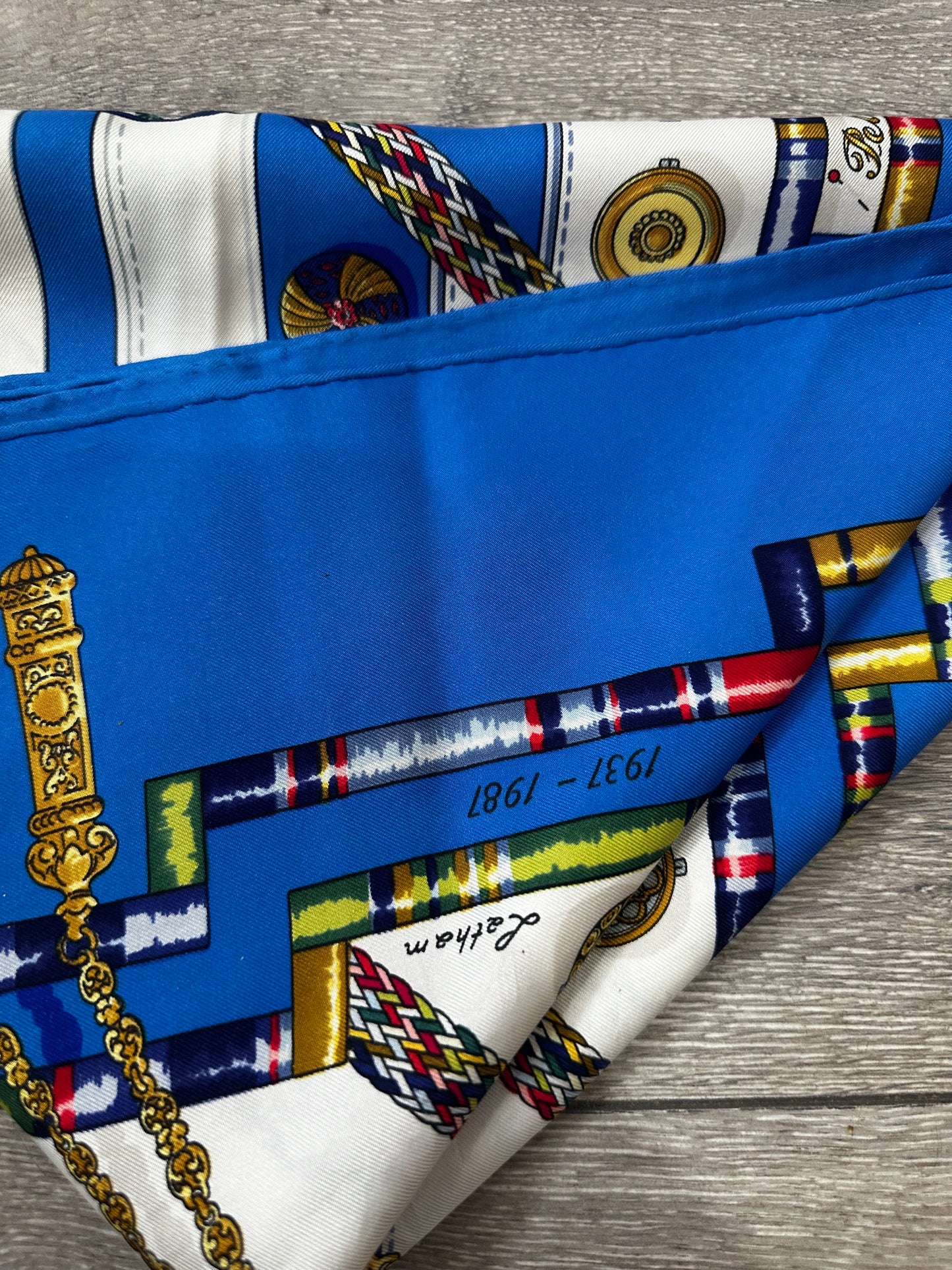 Silk Scarf Hermes Tahiti