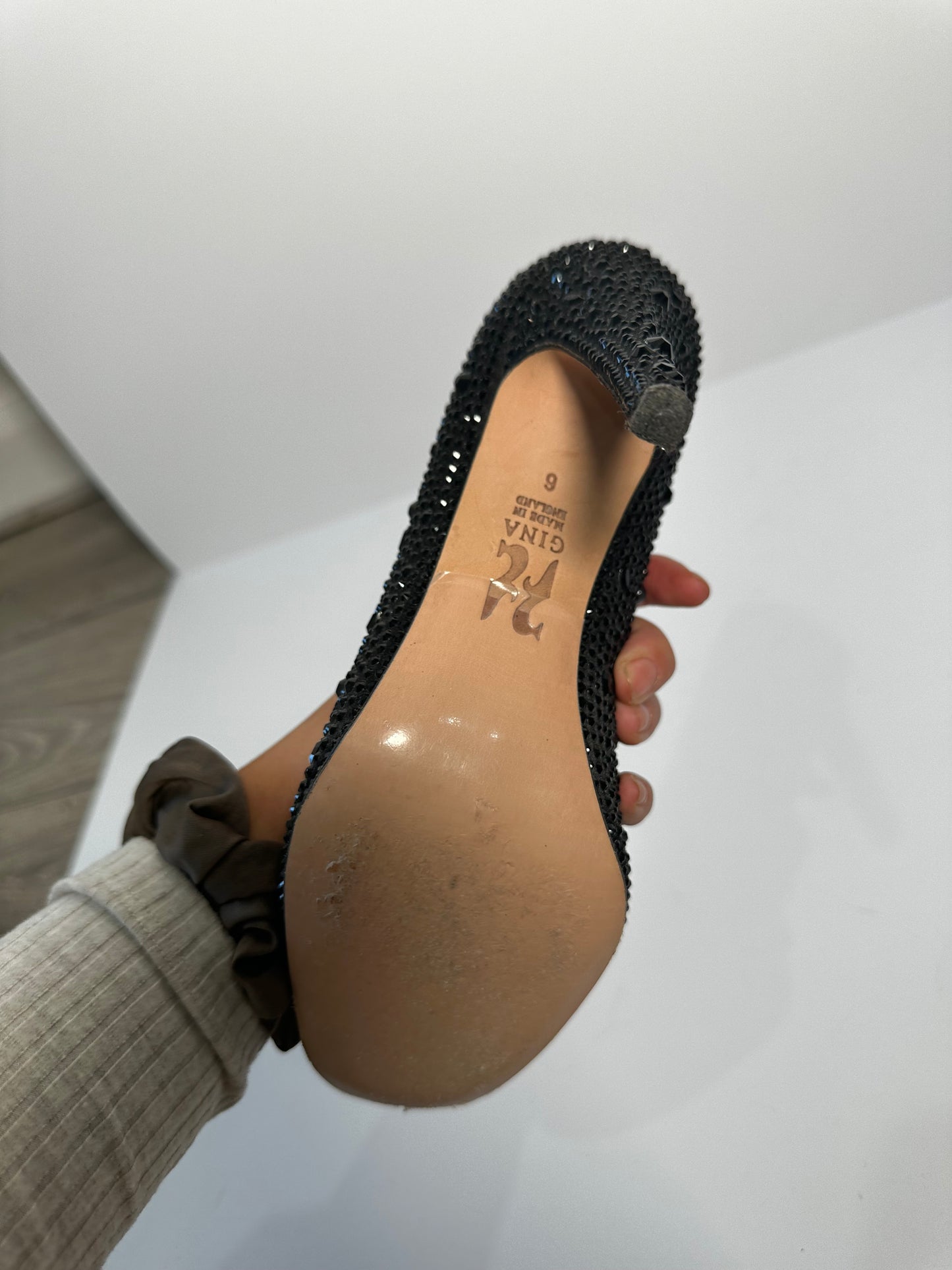 Black Gina Heels, 6