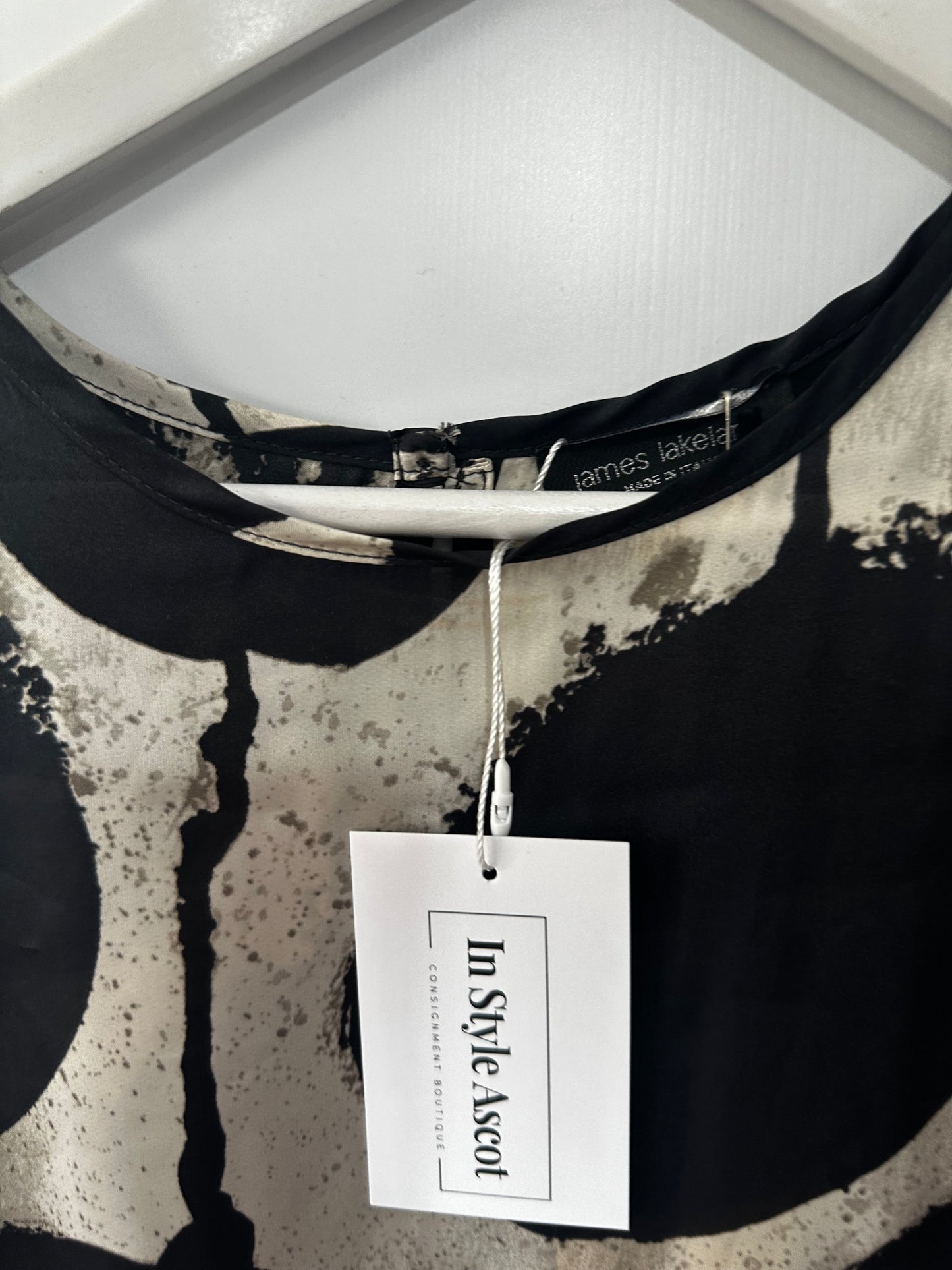 James Lakeland Silk Top, Size M