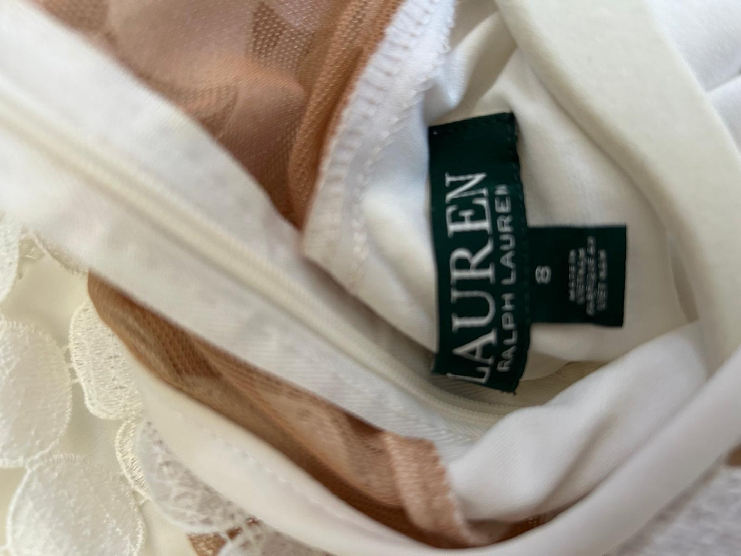 Preloved Cream Ralph Lauren Dress, 10