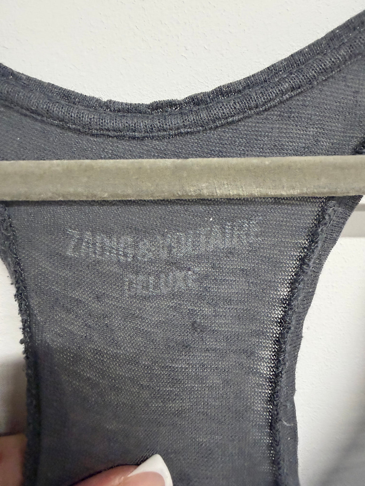 Preloved Zadig & Voltaire Dress Size S Grey