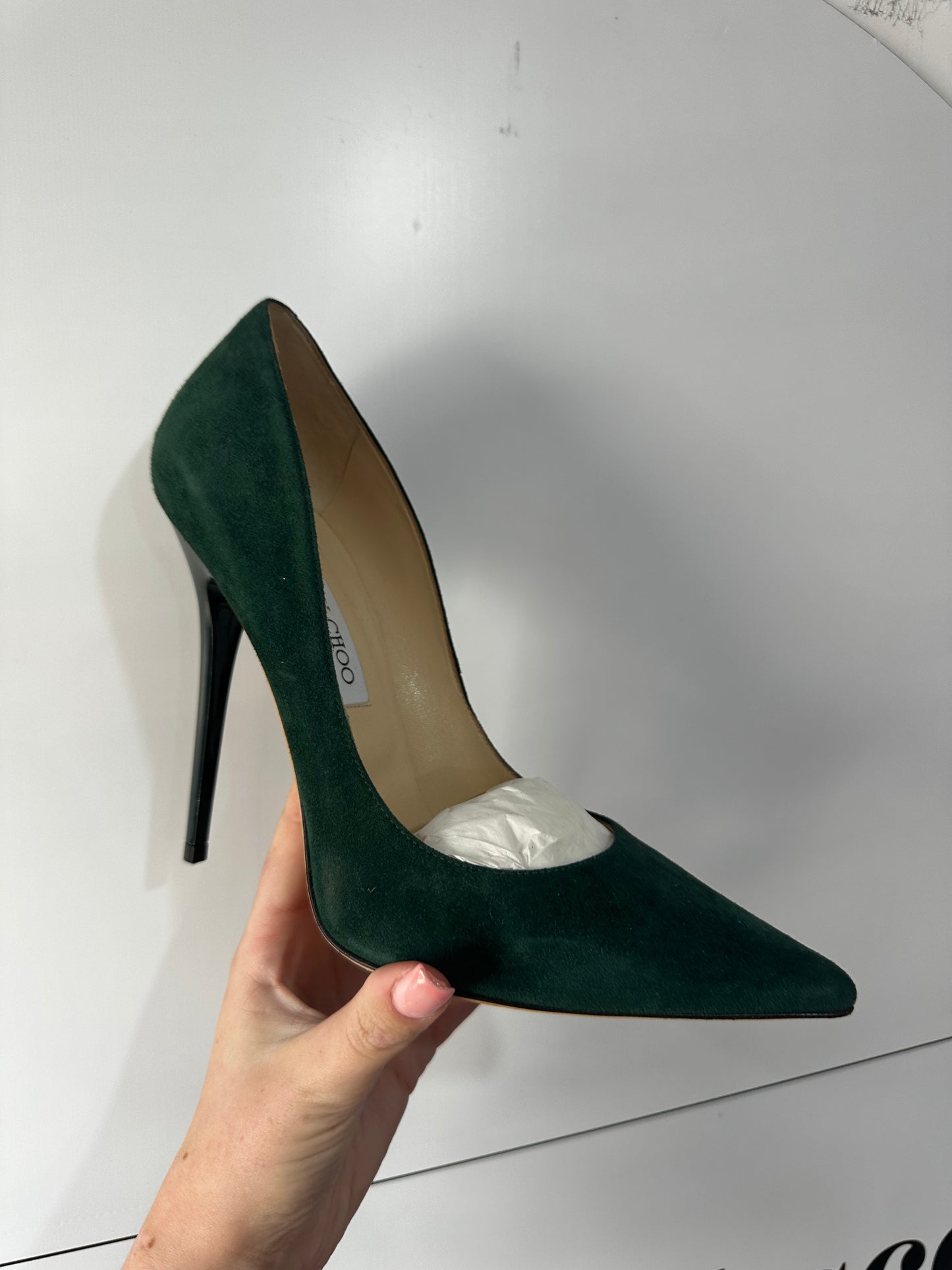 Green Jimmy Choo Heels, 7