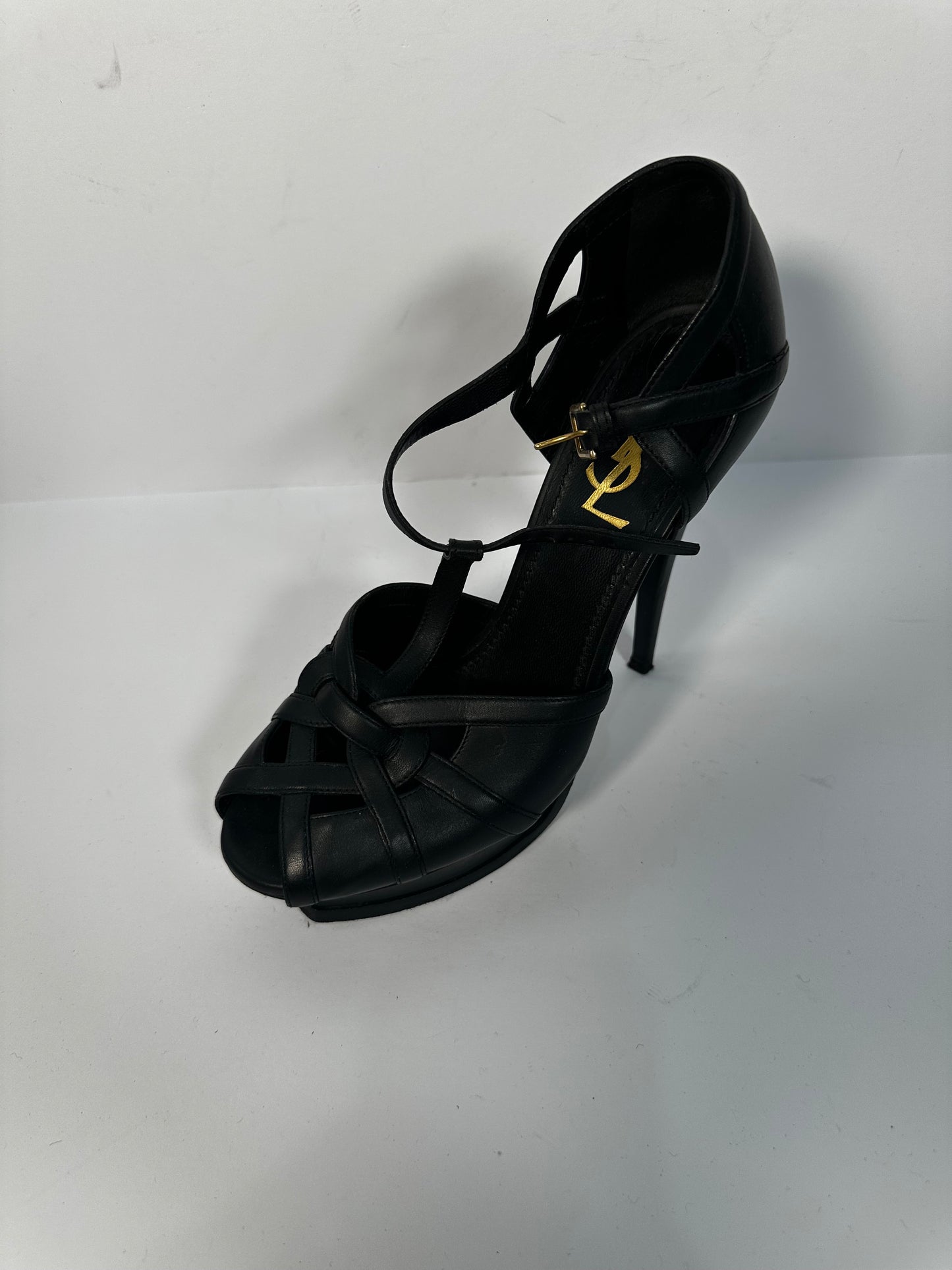 Black YSL Heels, 6
