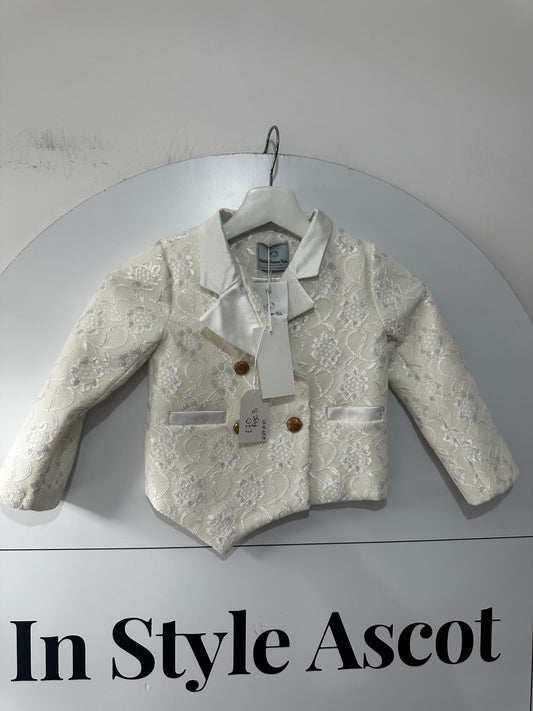 White Cream Petite Maison Kids Kids Smart Outfit, Age 3 Brand New
