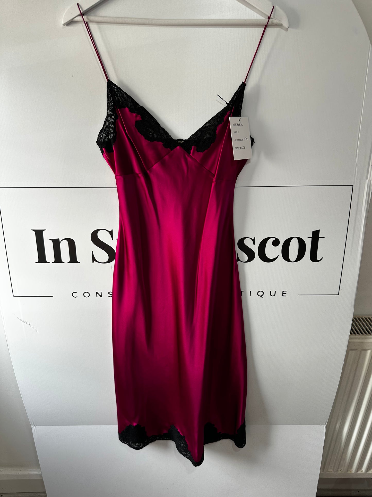 Pink Collette Dinnigan Cami Dress, XS but fits a S