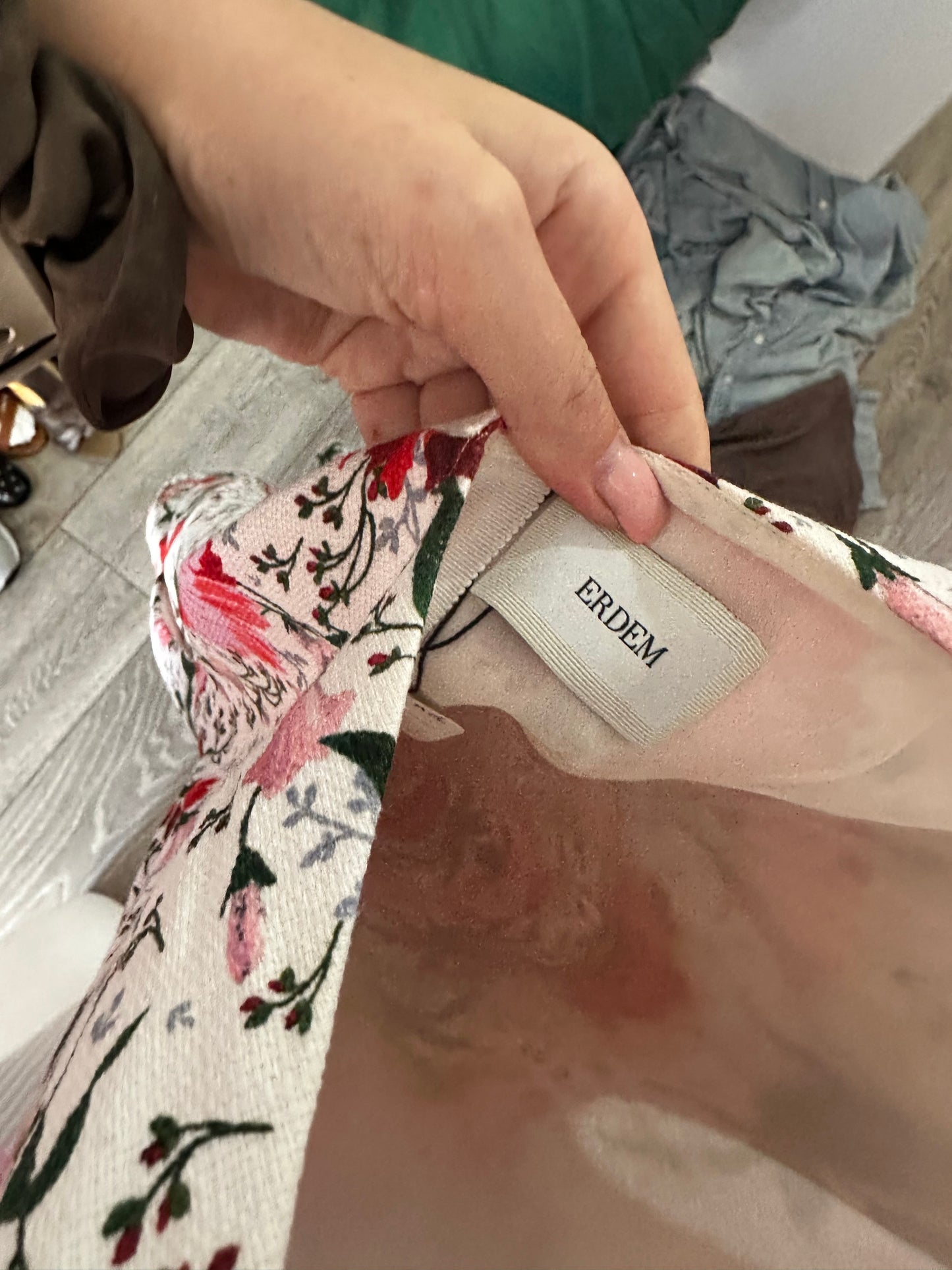 Floral Erdem Dress, Size 10