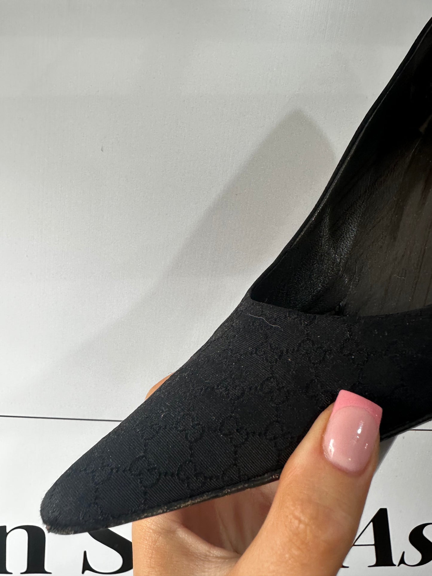 Black Gucci Heels, 38 - 5