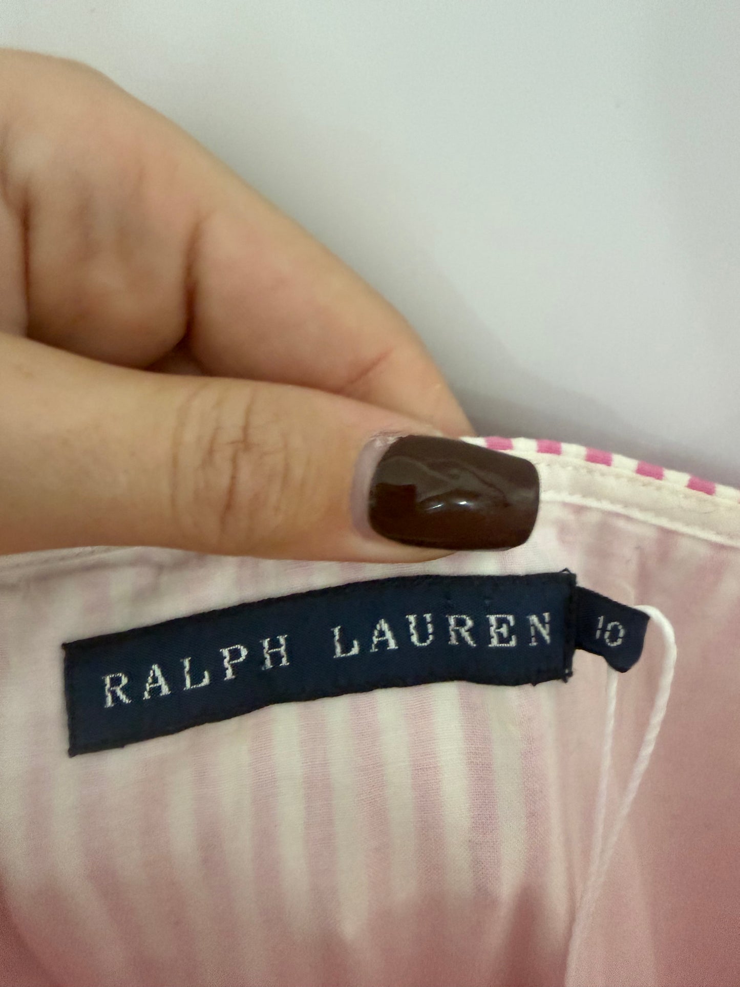 Pink Ralph Lauren Dress, Size 10