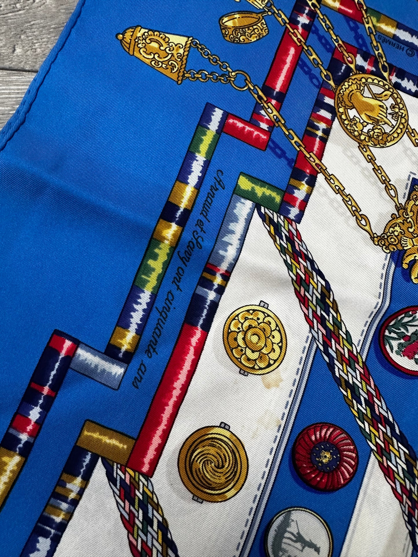 Silk Scarf Hermes Tahiti