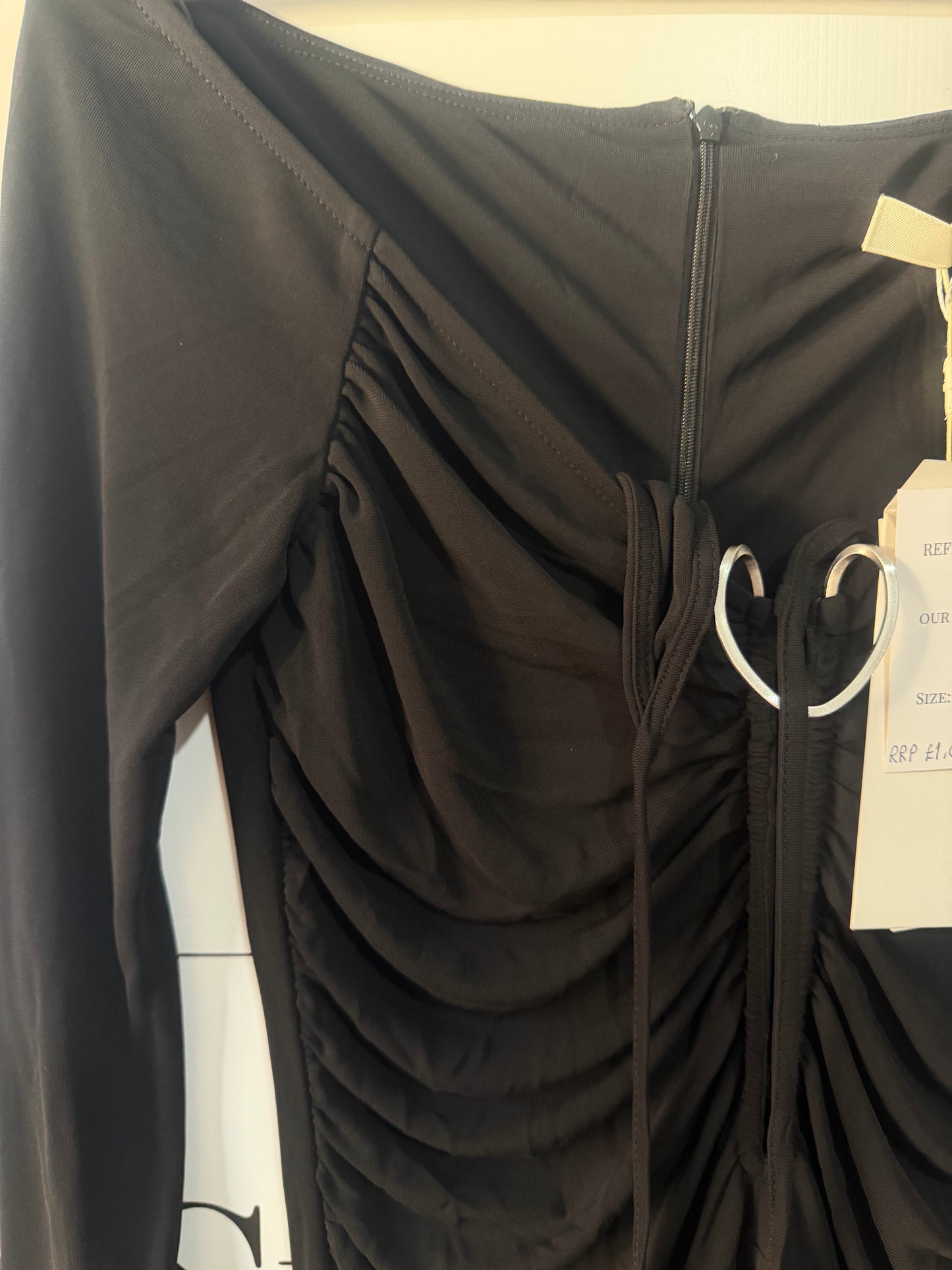 Black Dion Lee Long Dress, Size S