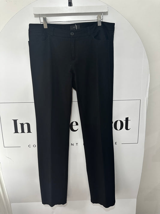 Black Joseph Trousers, Size 14