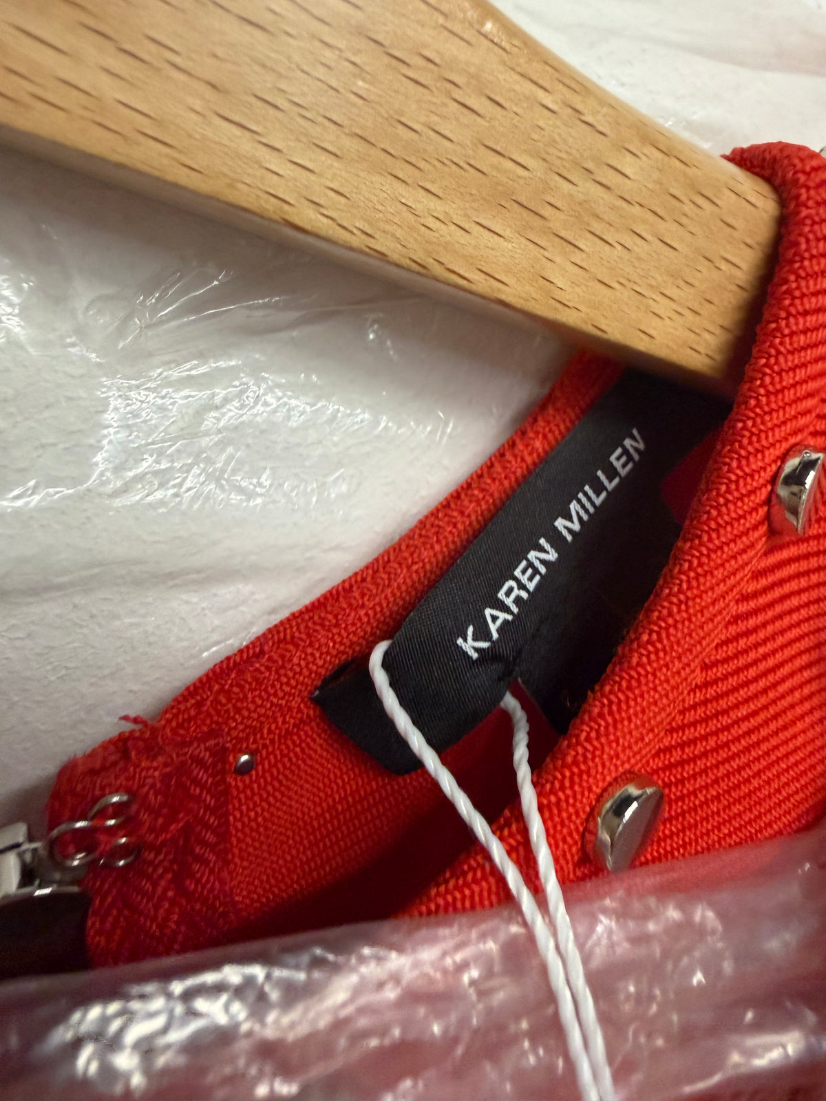 Preloved Karen Millen Dress Size Medium Red