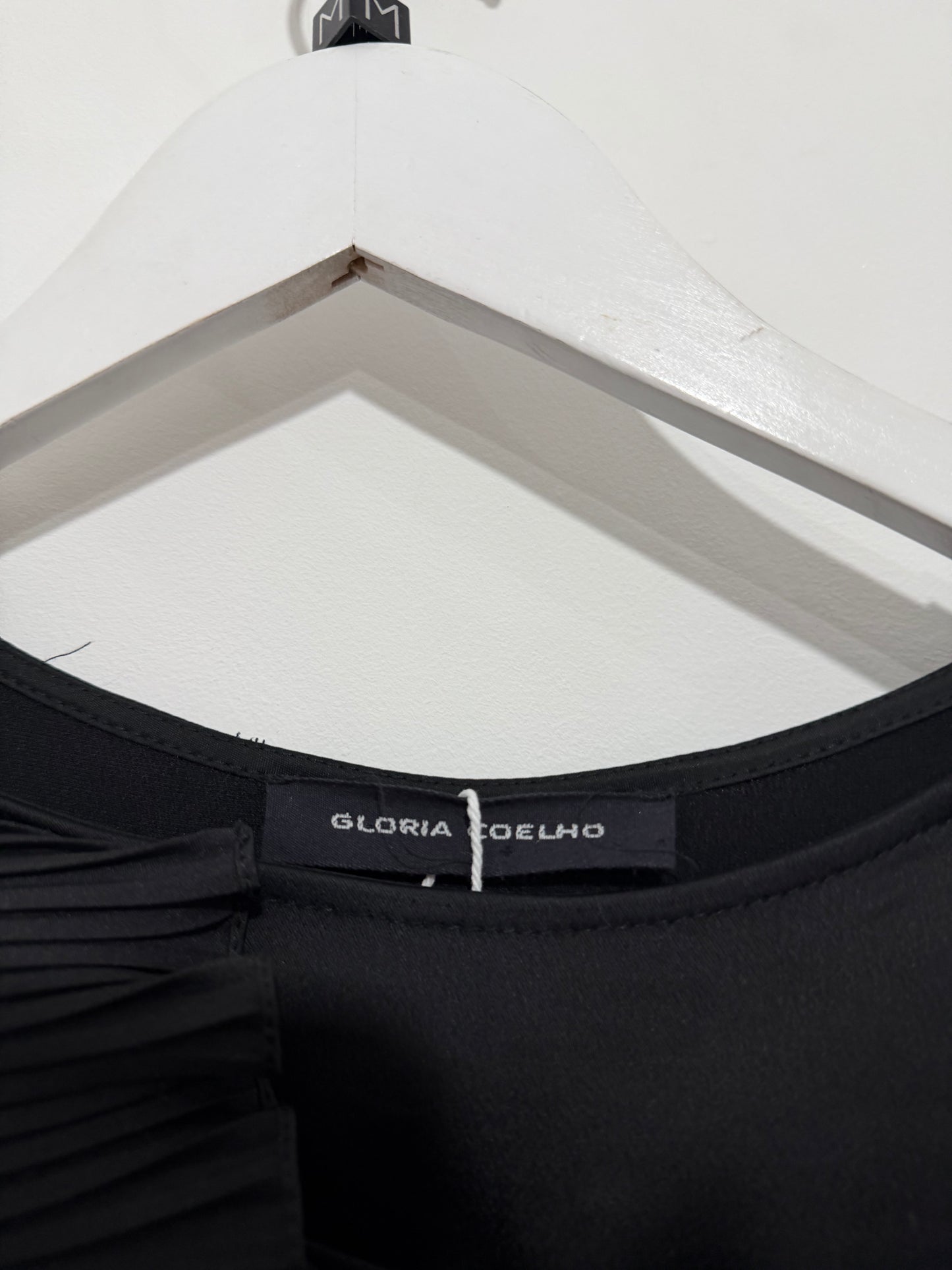 Pre-owned, Black Gloria Coelho Dress, Size Medium