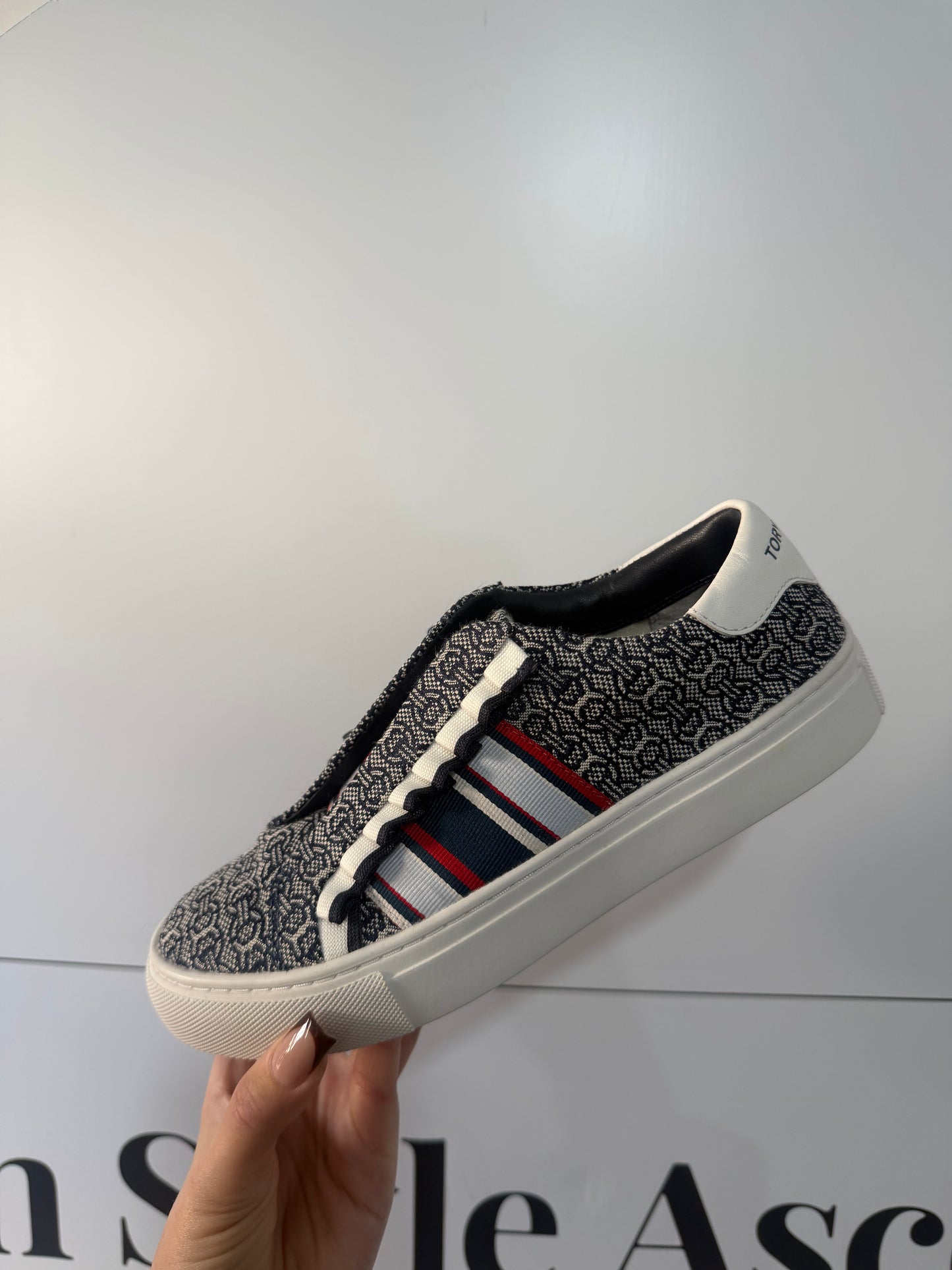 Blue Tory Burch Flats Trainers, 6M - UK Size 4