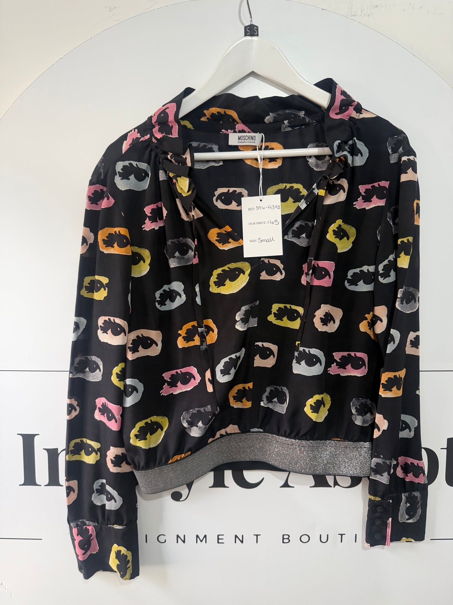 Multicoloured Moschino Blouse, Size S