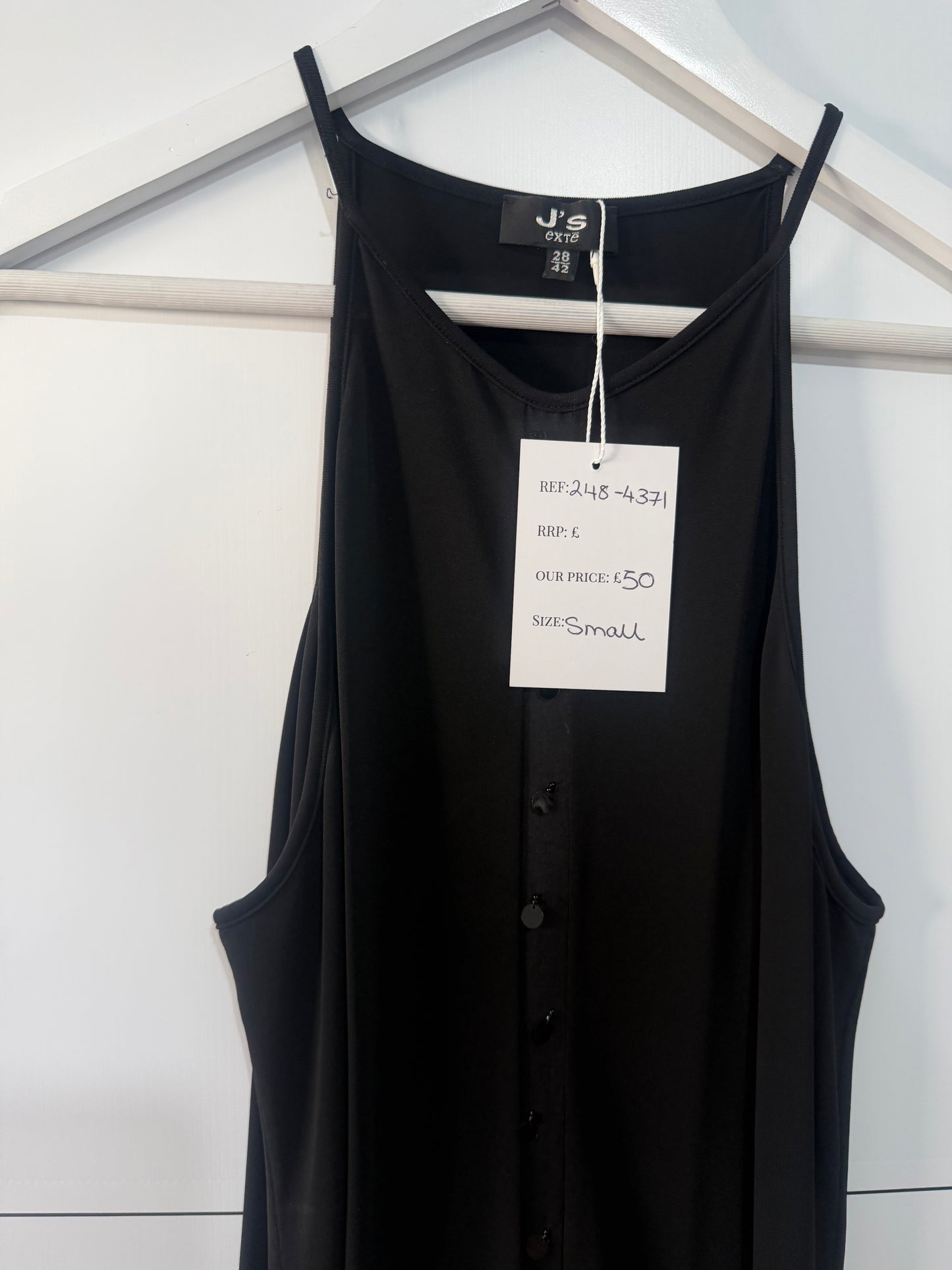 Black J’s exté Dress, Size