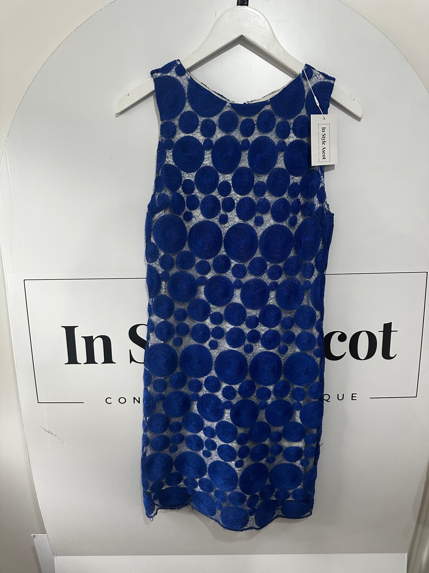 Blue Alice + Olivia Dress, Size UK 10