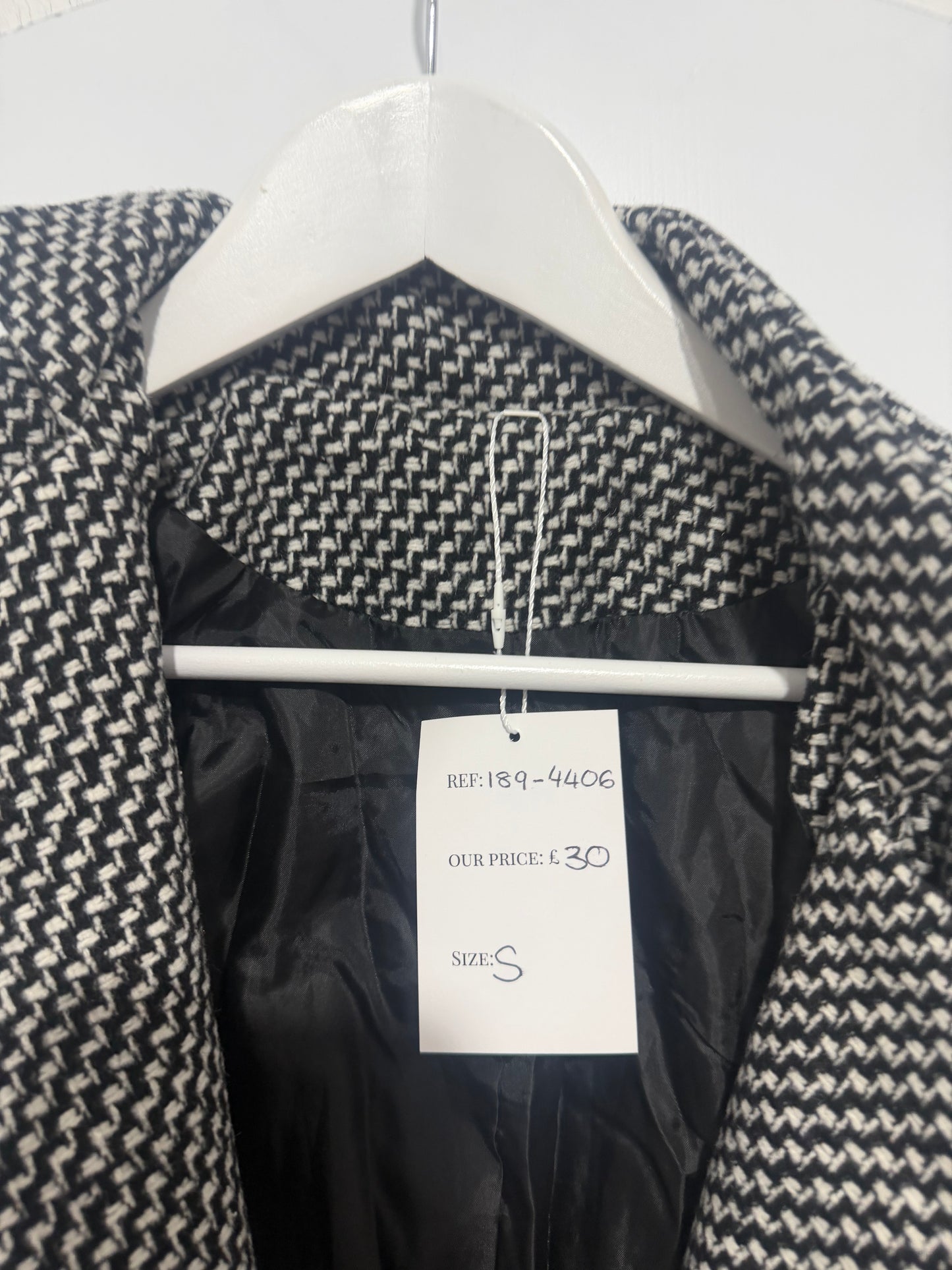 Houndstooth Blazer, Size S