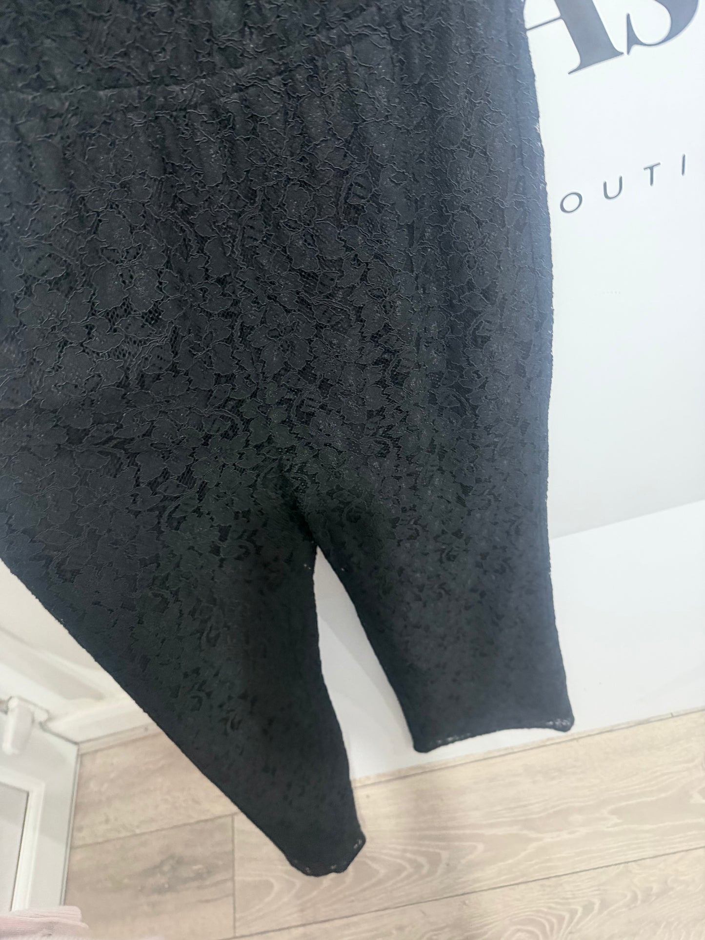 Black DVF Jumpsuit, UK 12