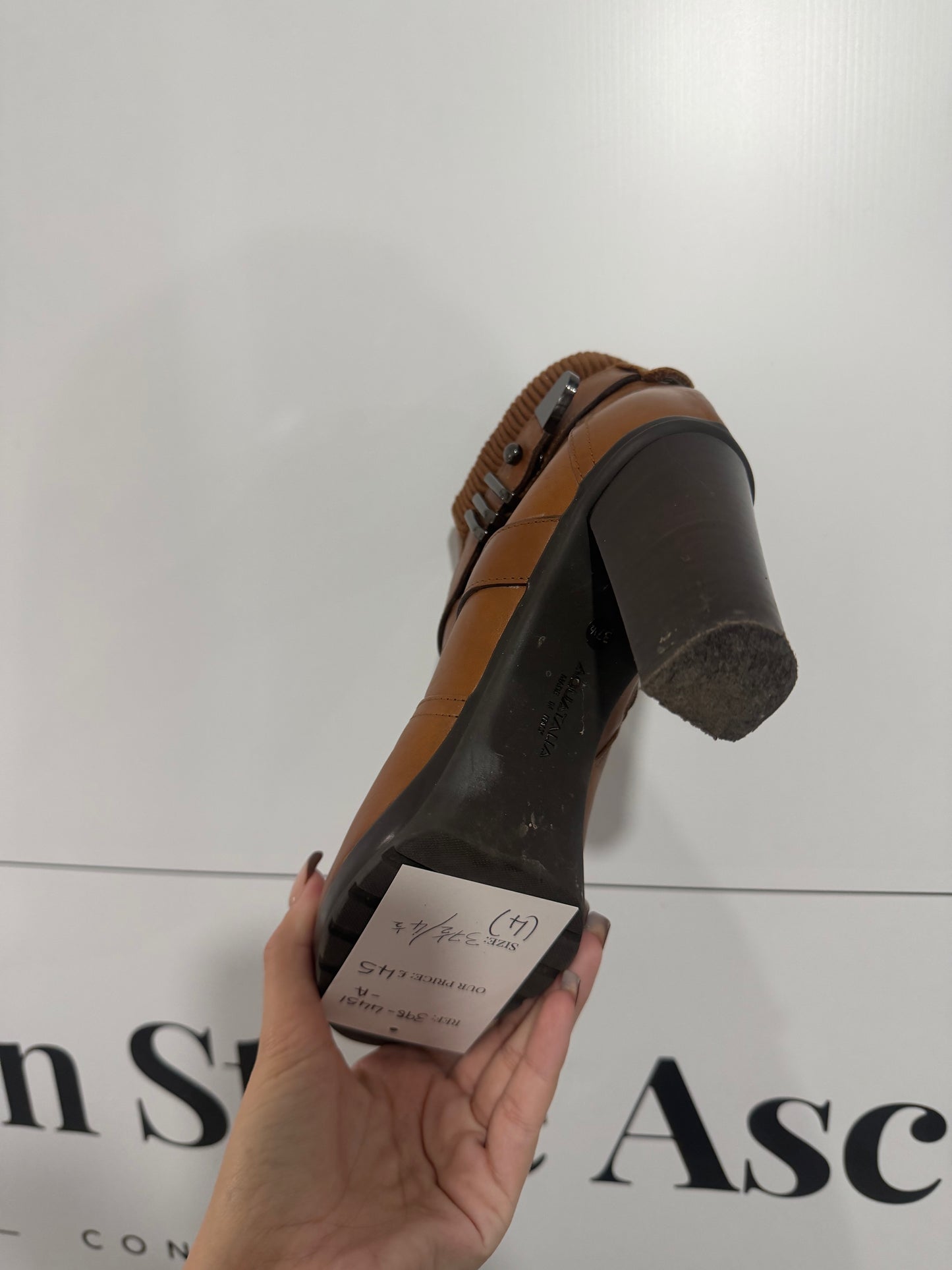 Brown Aquatalia Russell & Bromley Boots, 4.5