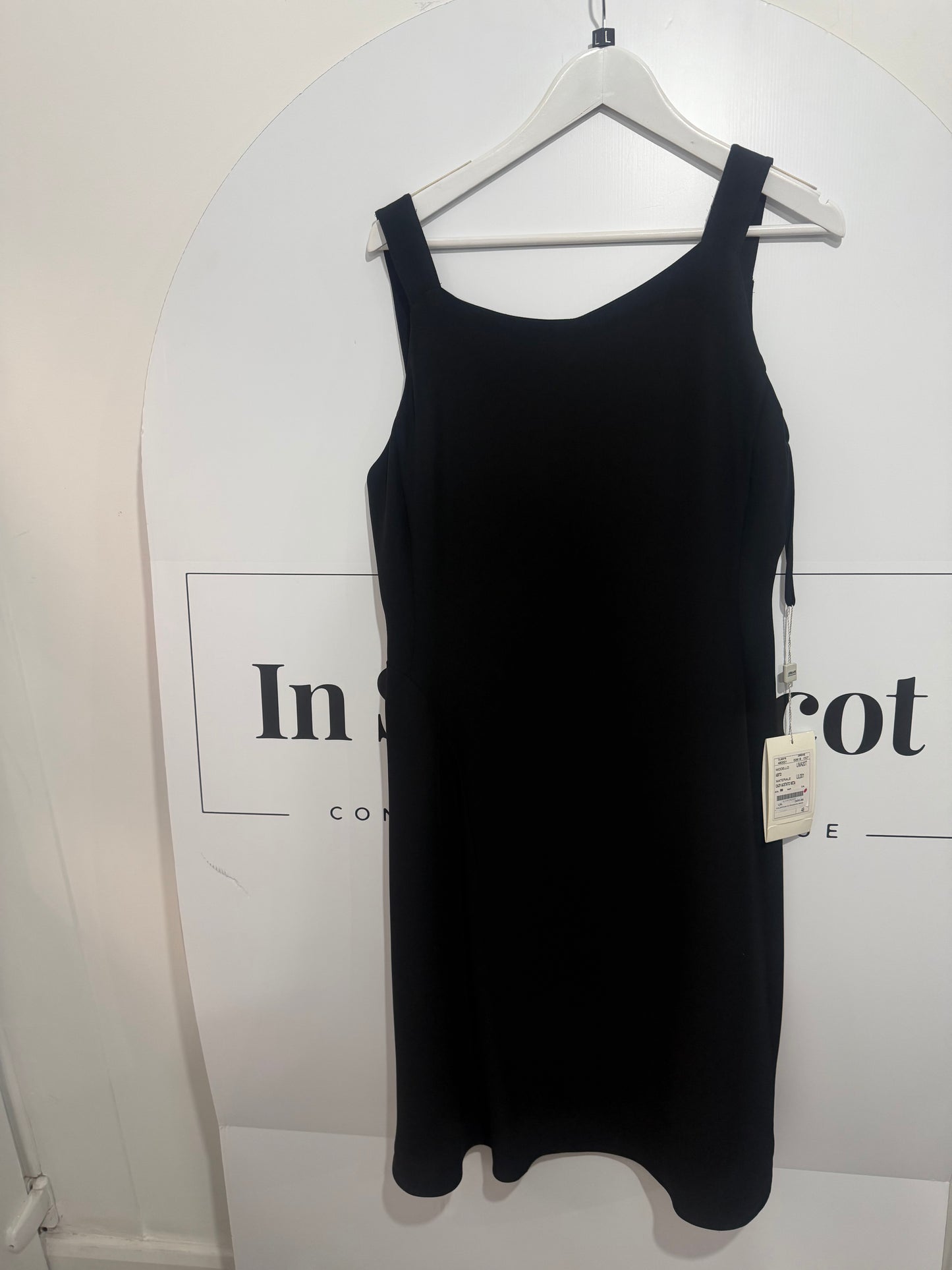 Black Armani Brand New Dress, 46 (fits UK 14)