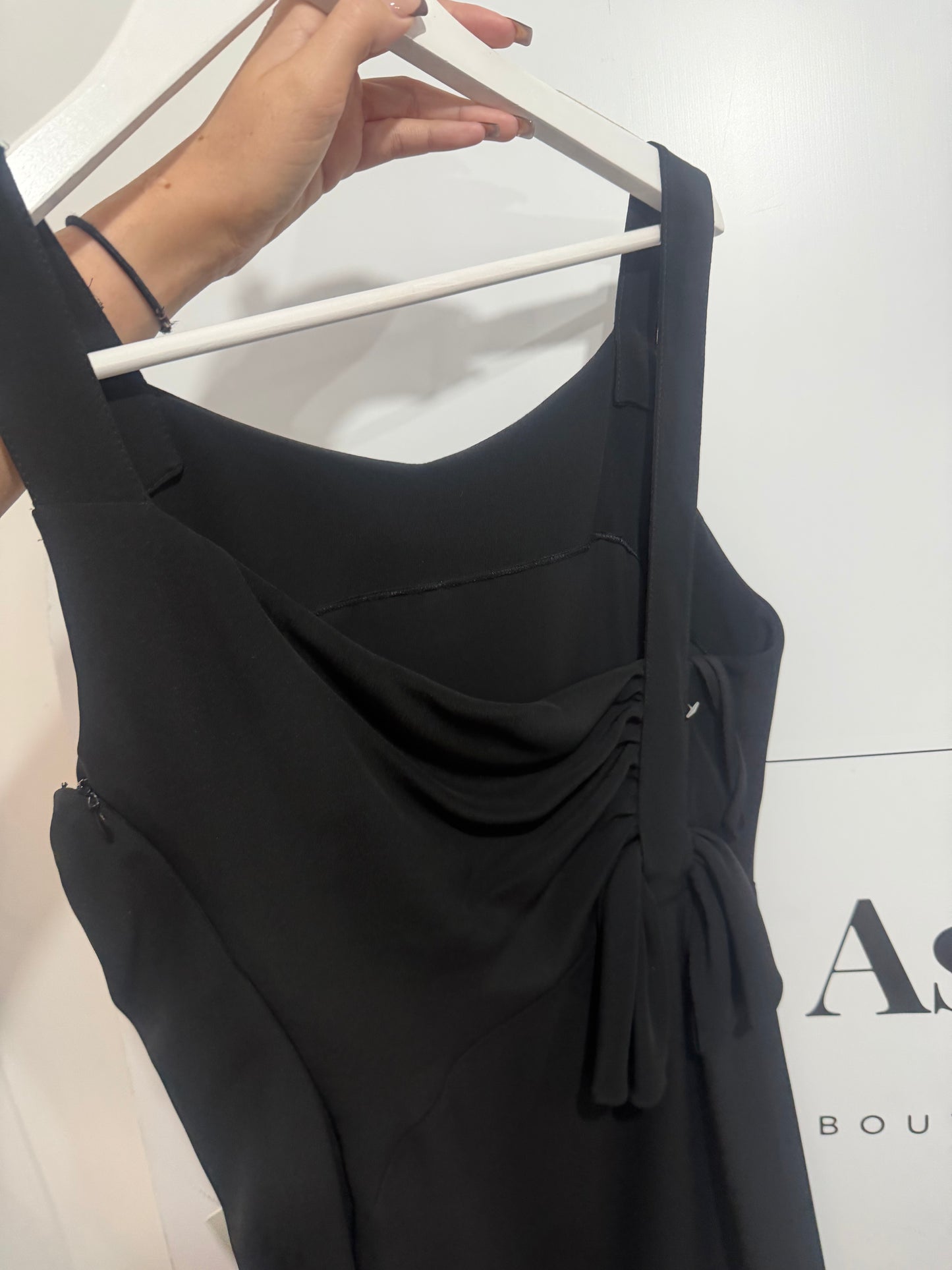 Black Armani Brand New Dress, 46 (fits UK 14)