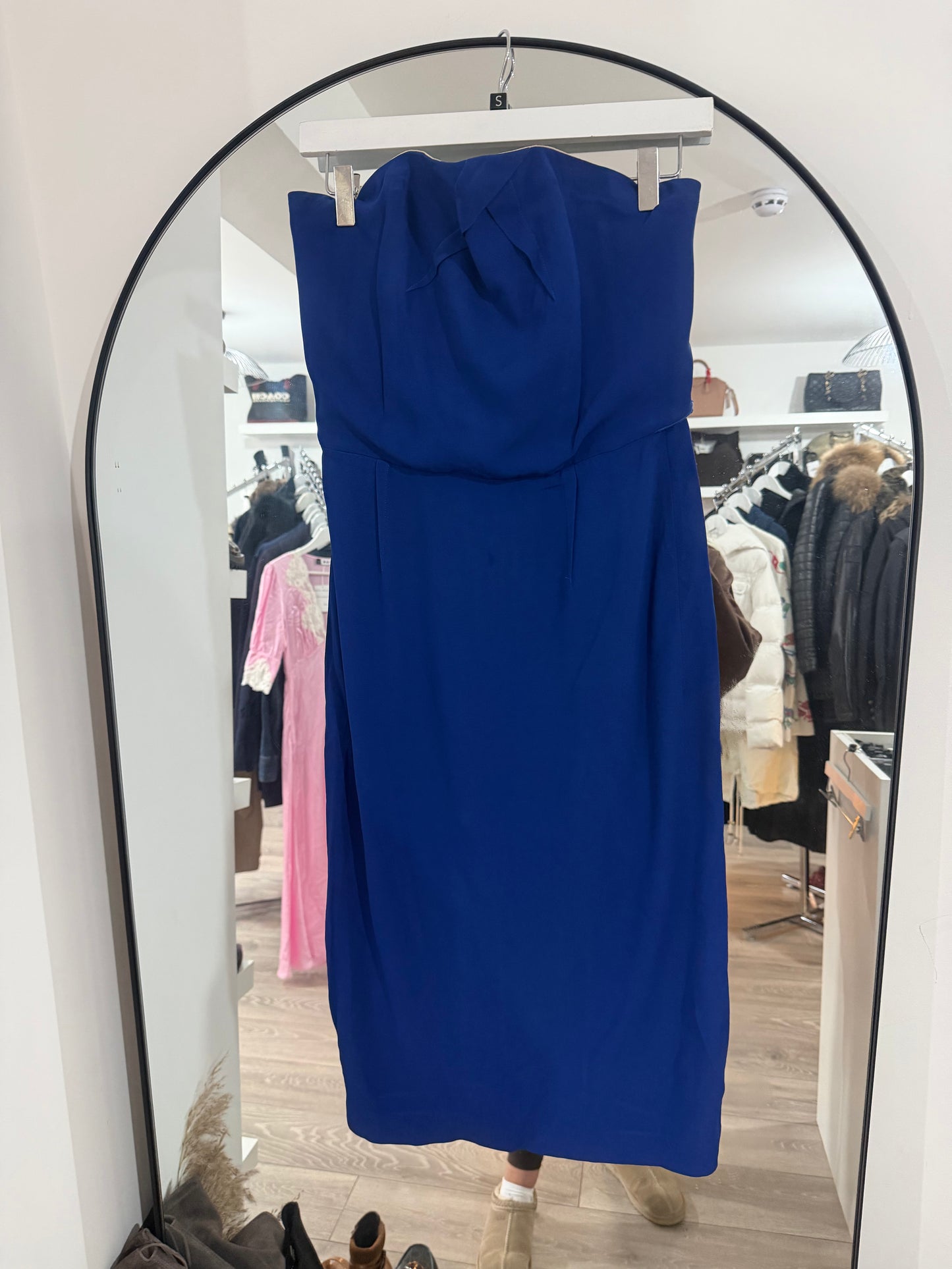 Blue Roland Mouret Dress, Size 10