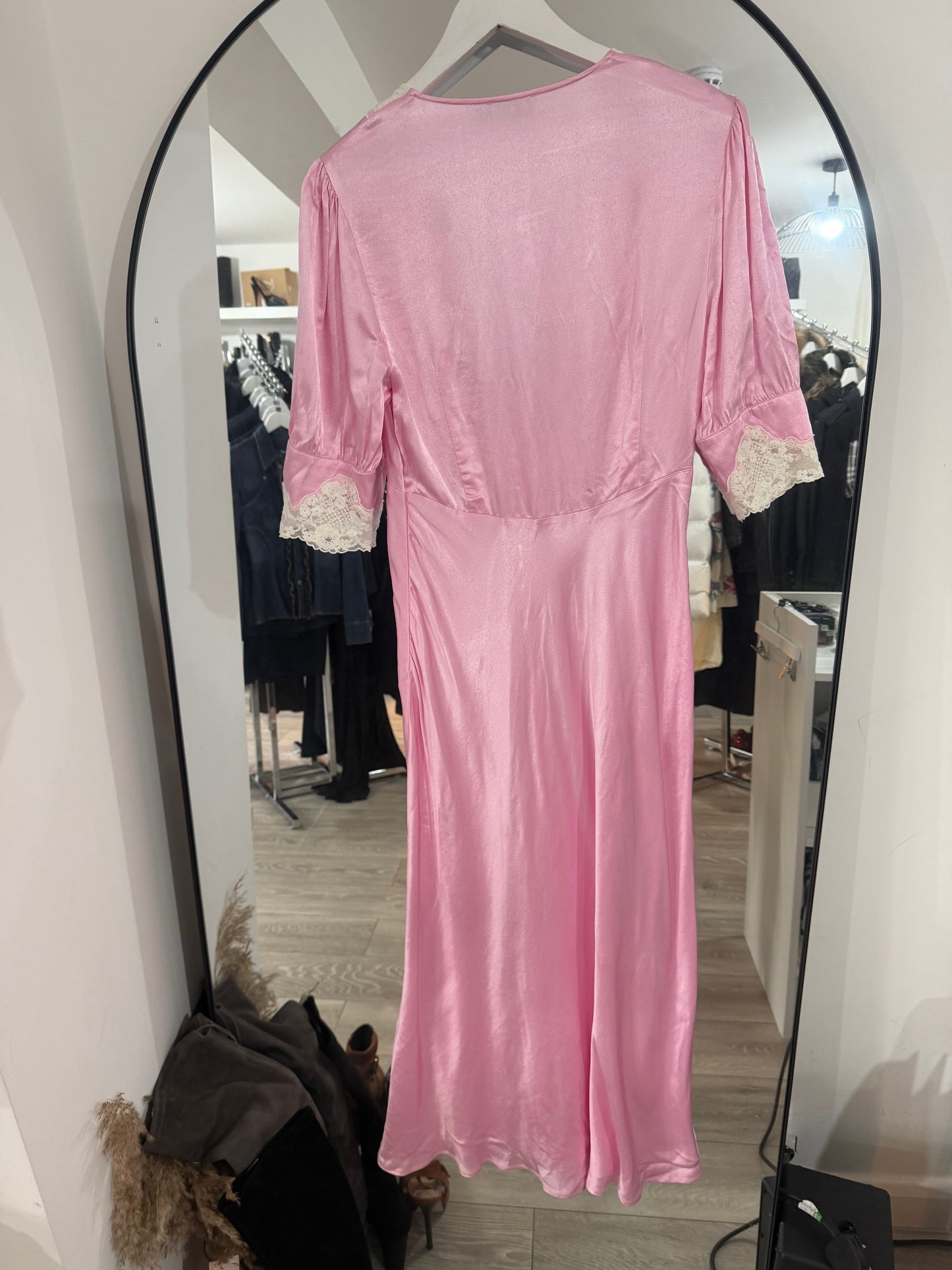 Pink Rixo Dress, Size 10
