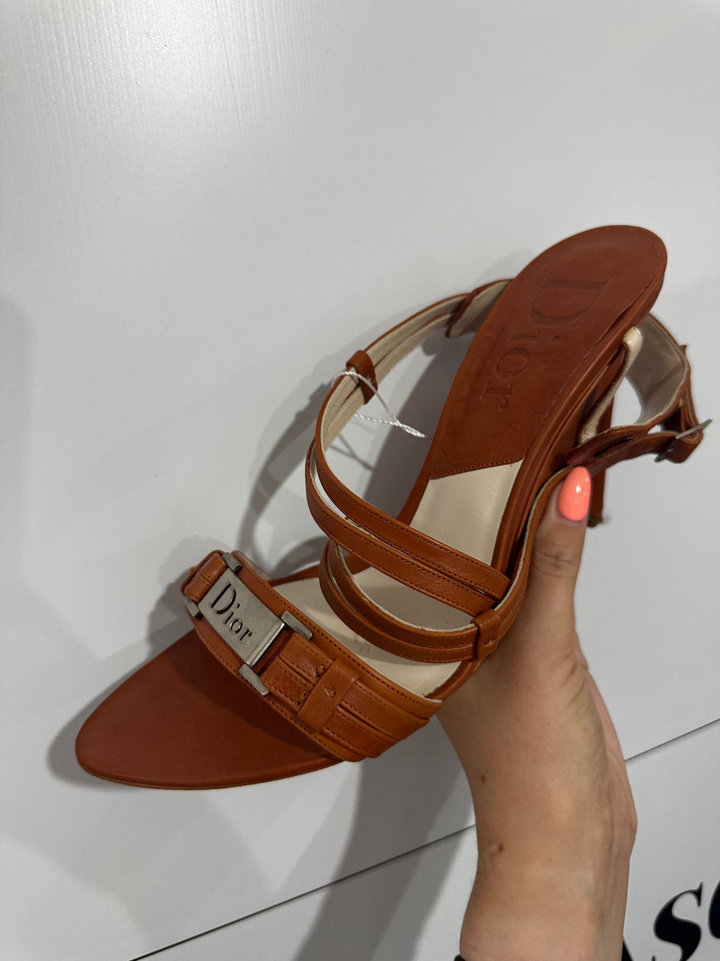 Brown Dior Heels, 40.5