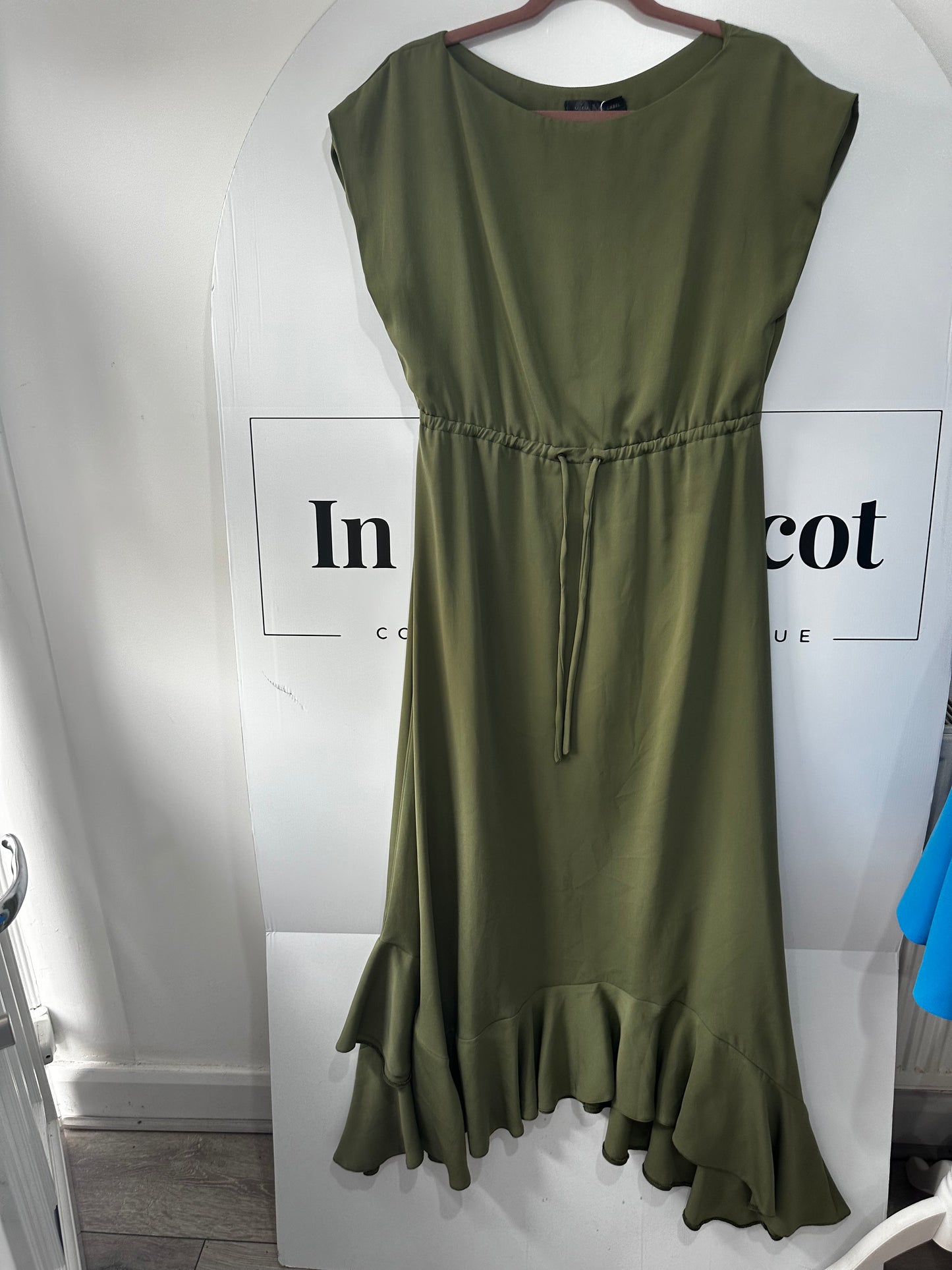 Green Meem Label Dress, Size M