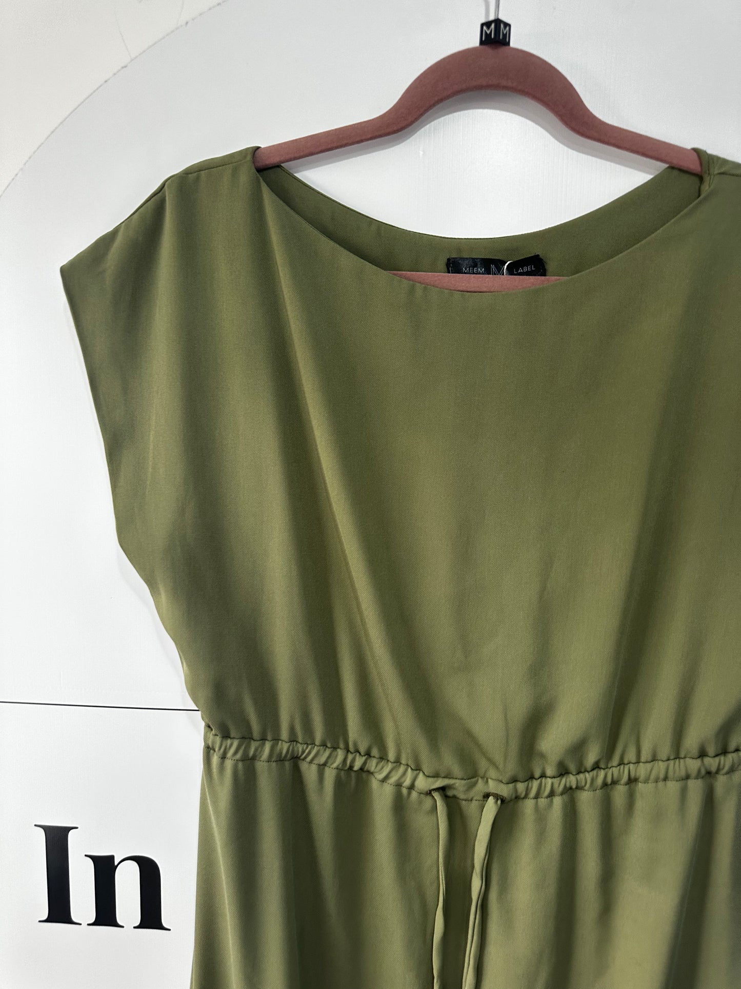 Green Meem Label Dress, Size M