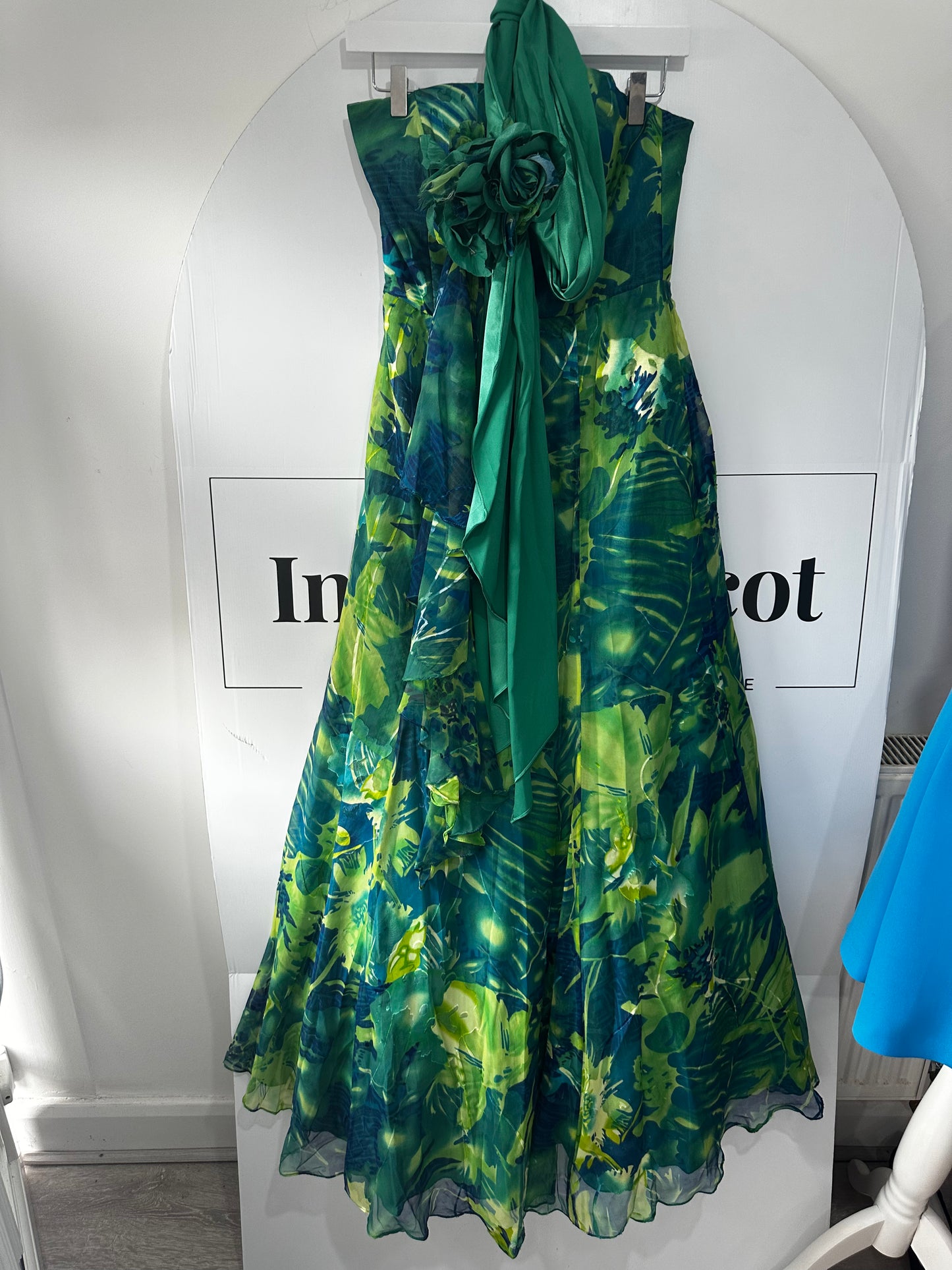 Green Sousourada Dress, Size M
