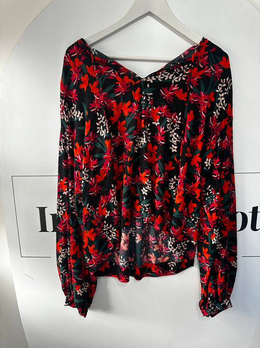 Floral Kitri Blouse, Size 12