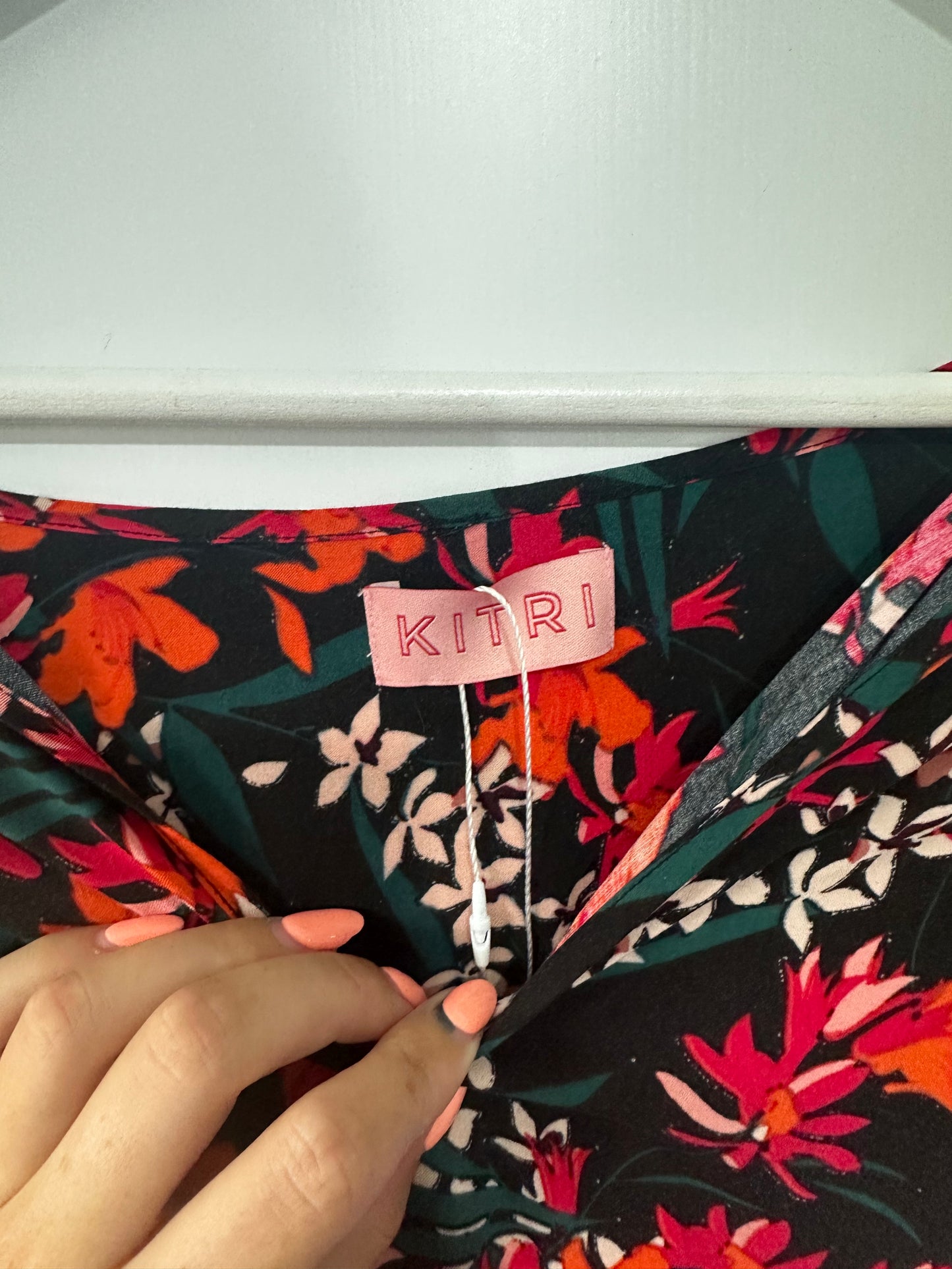 Floral Kitri Blouse, Size 12