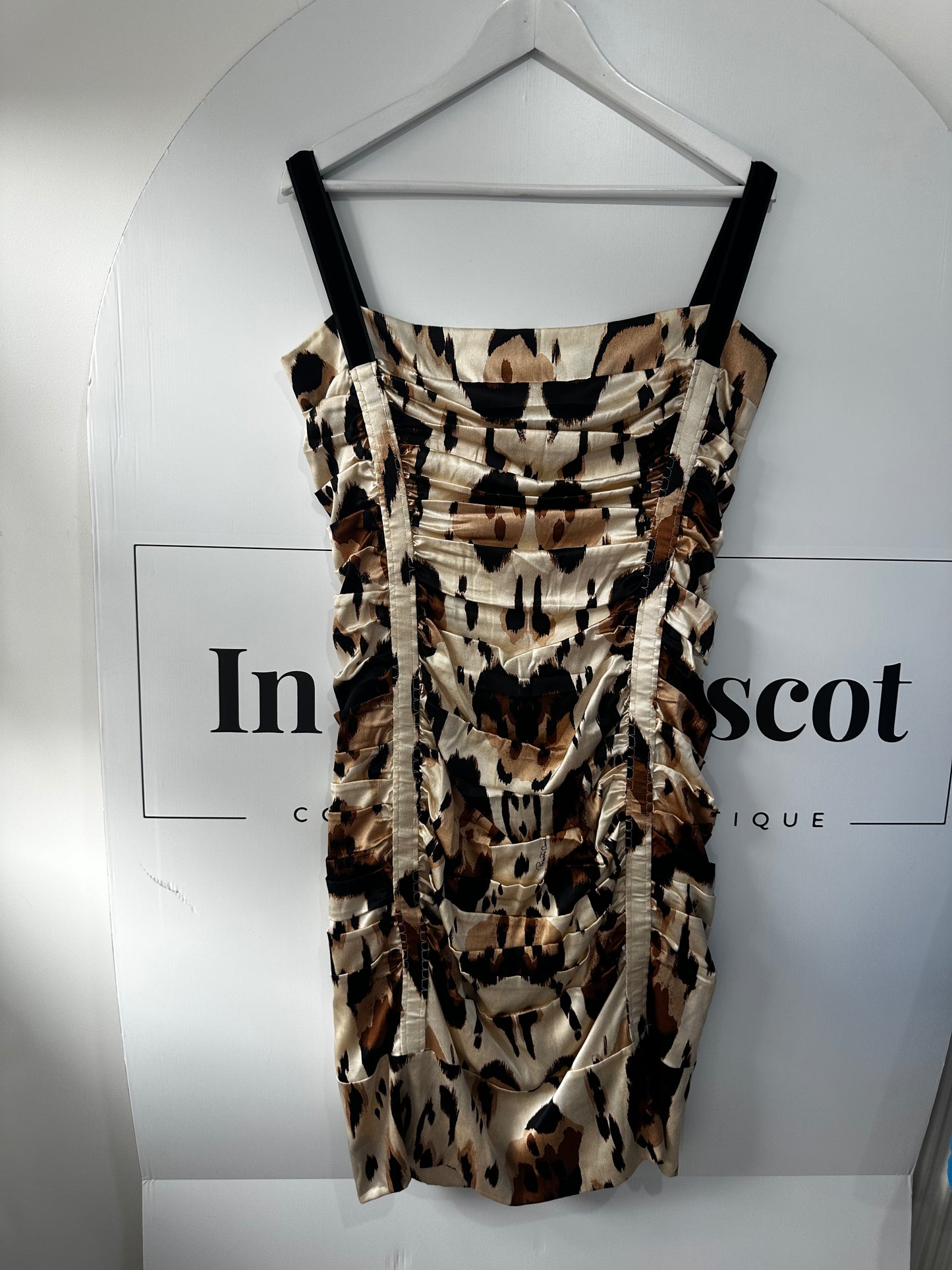 Leopard Print Roberto Cavalli Dress, Small