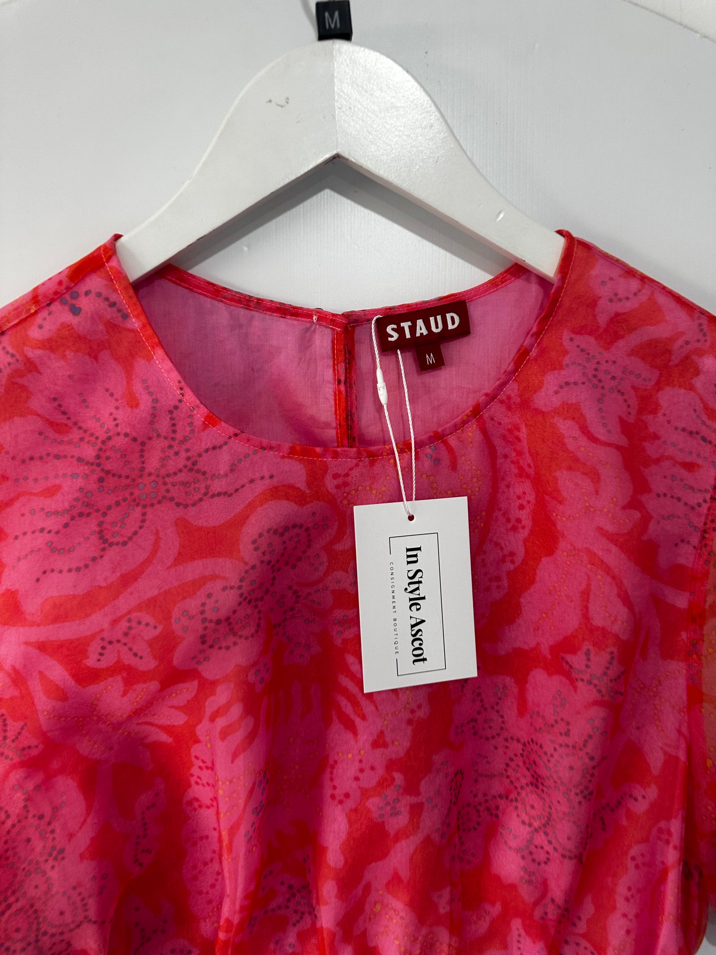 Pink/orange Staud Top, Medium