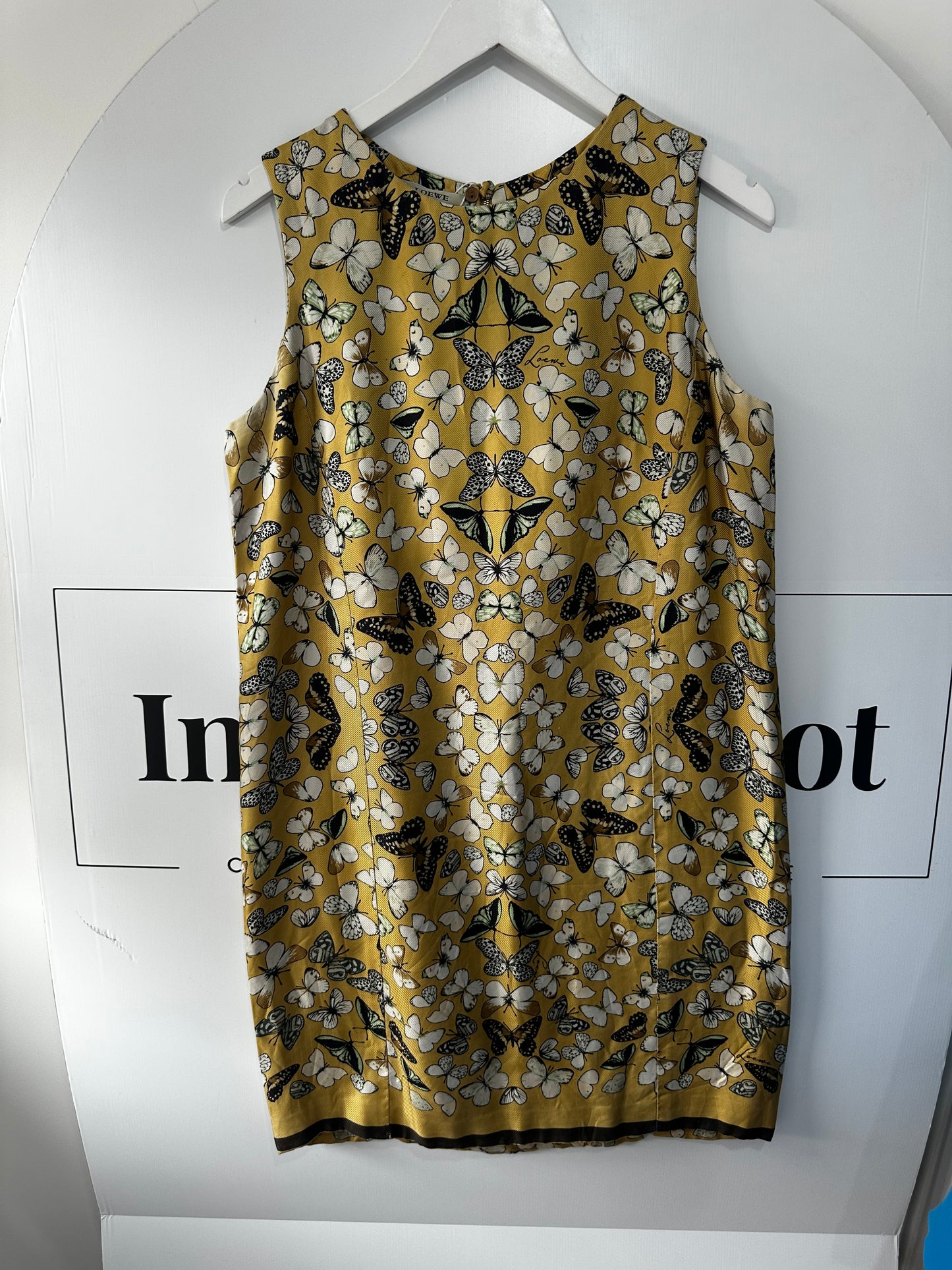 Yellow Loewe Dress, Medium