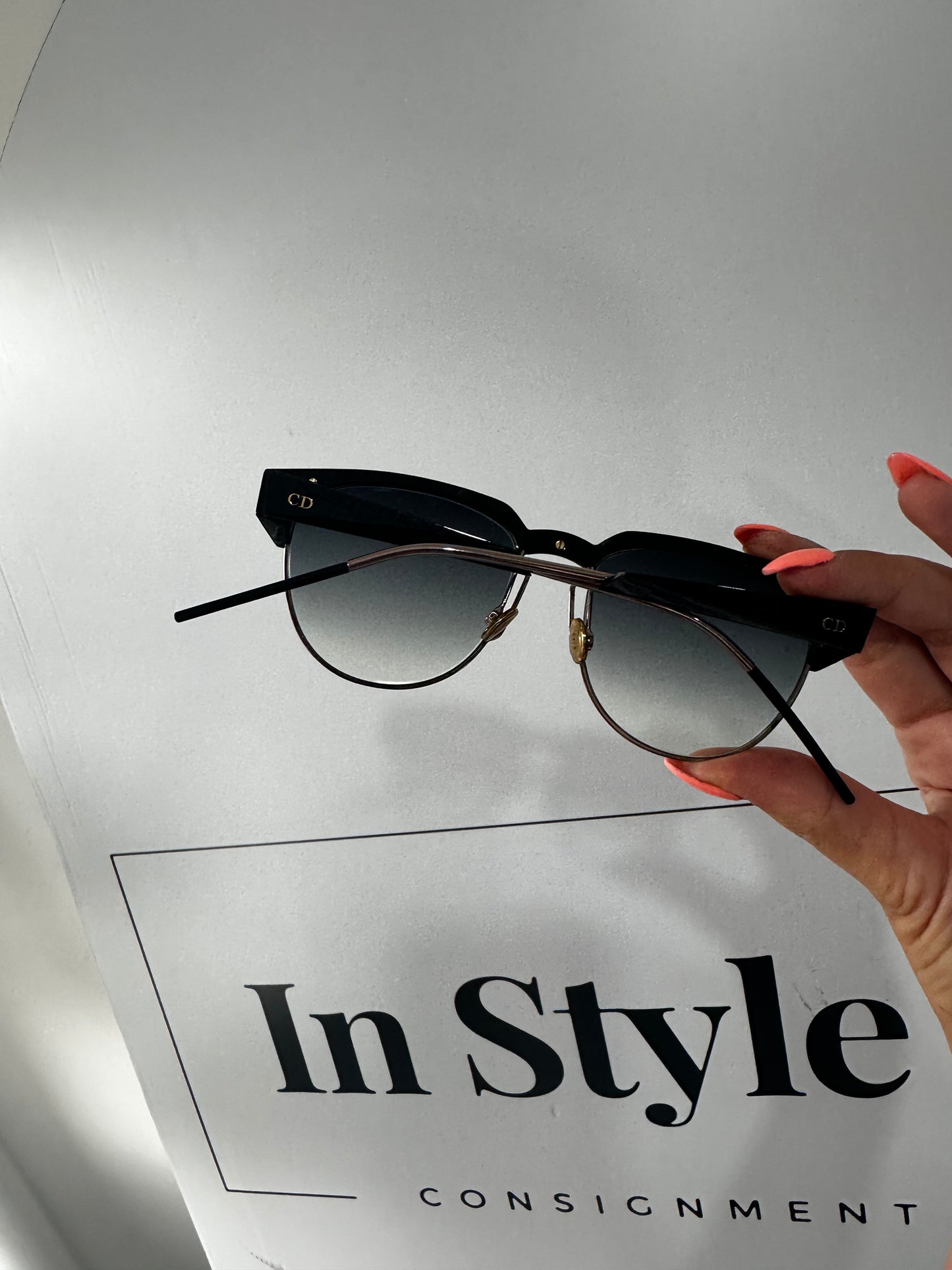 Tinted Gradient Christian Dior Sunglasses