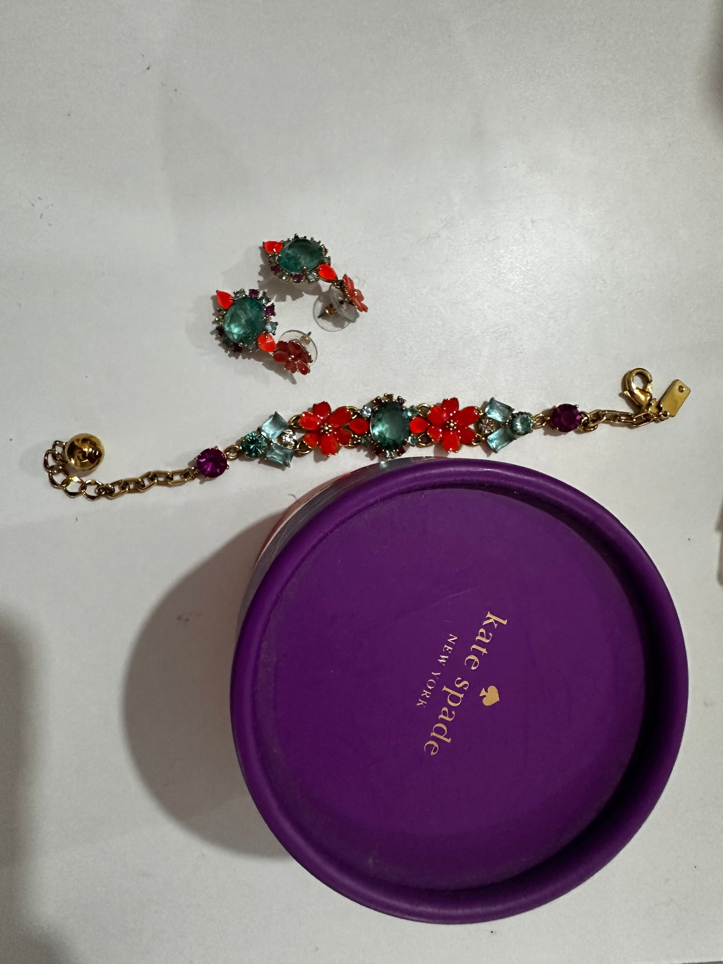 Kate Spade Earrings & Bracelet Set