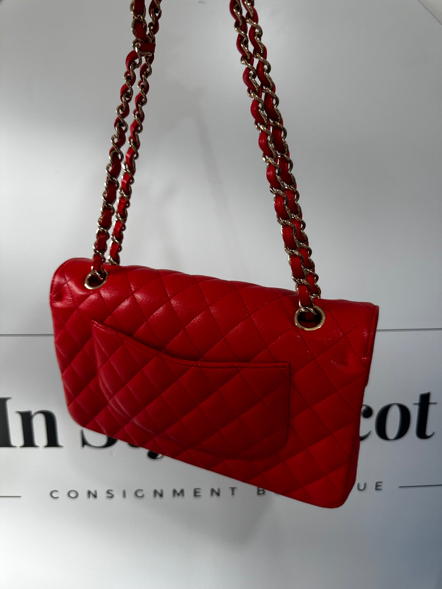 Red Chanel Handbag