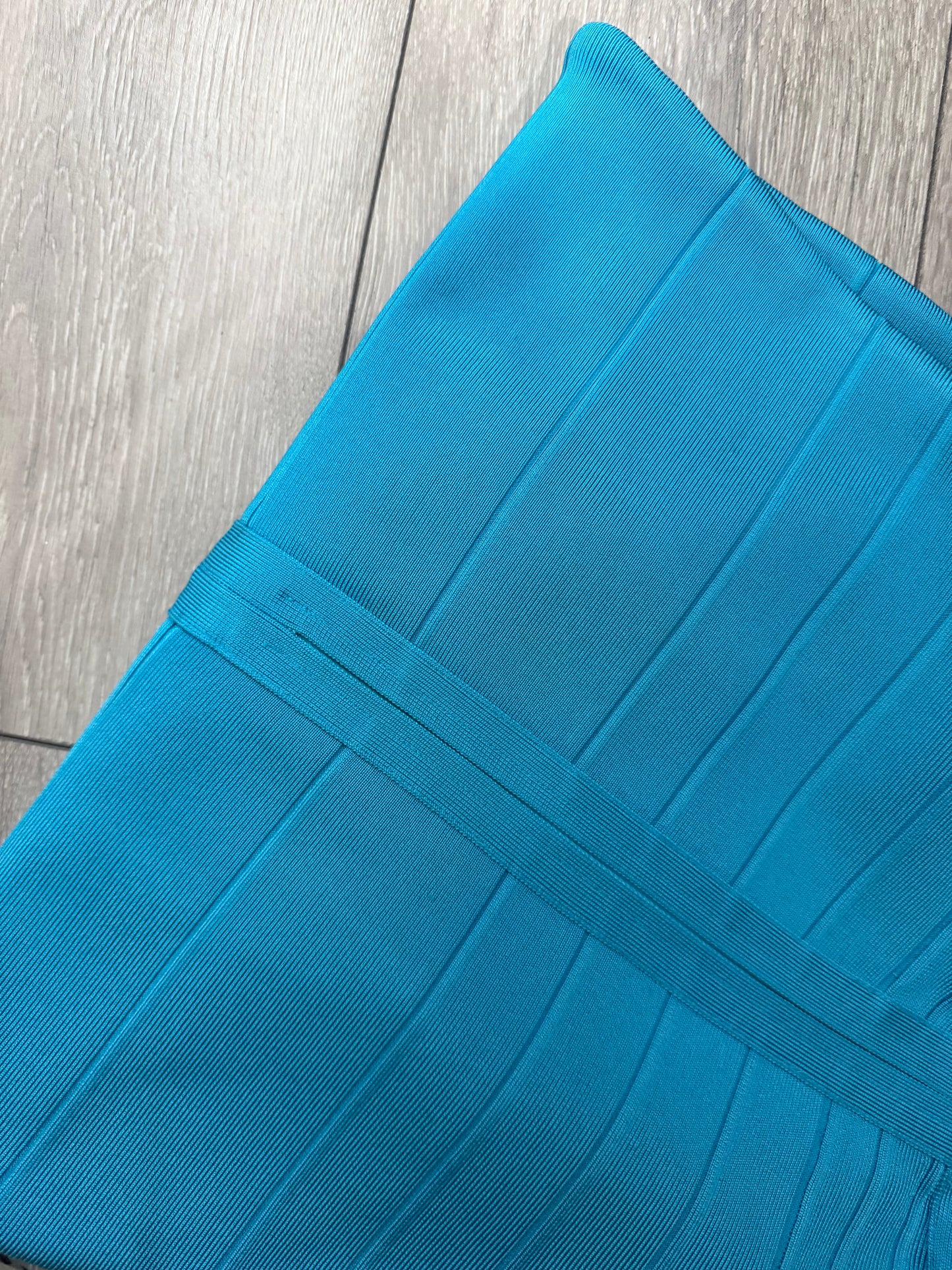 Turquoise Herve Leger Dress, S