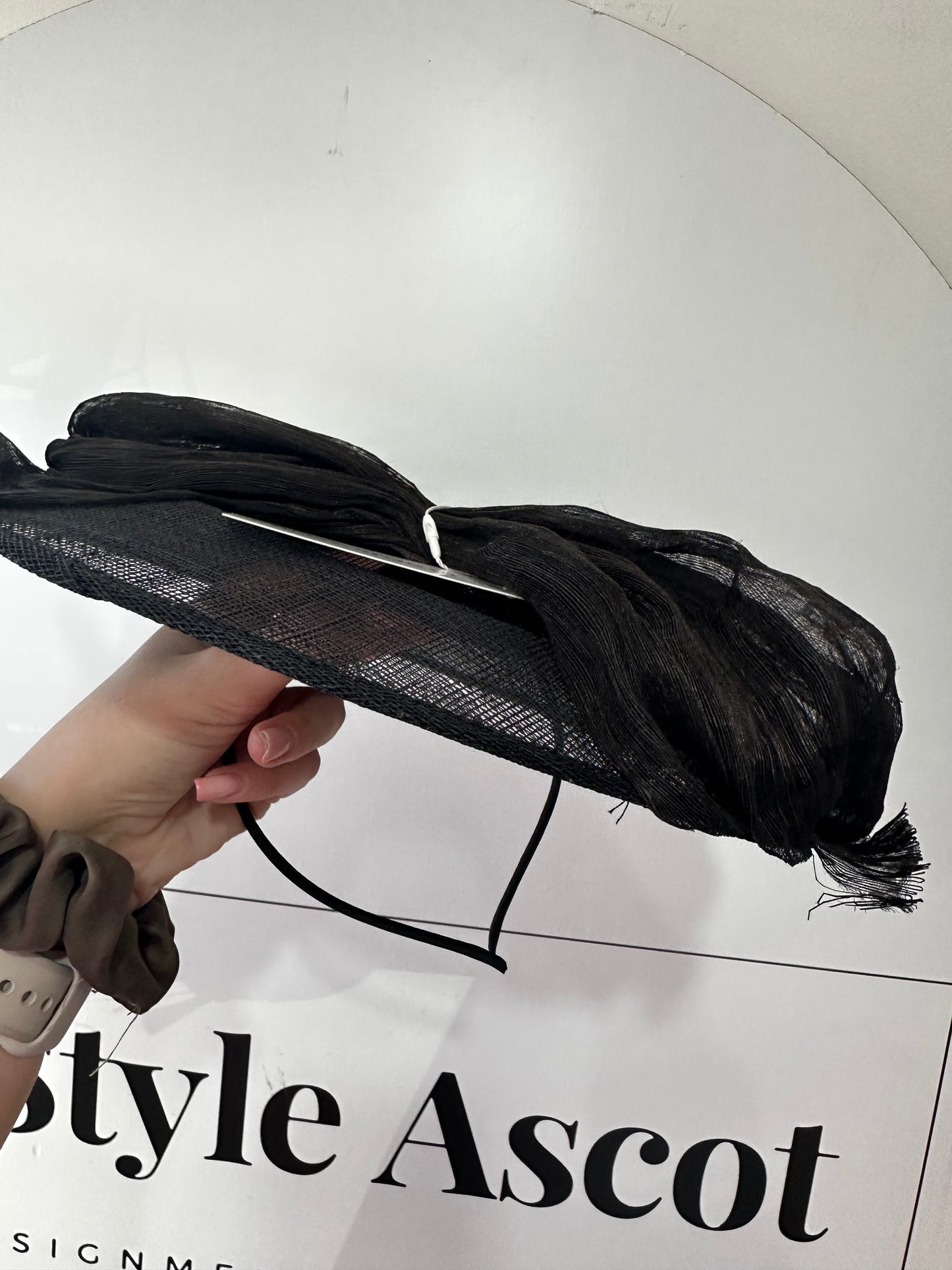 Black Bespoke Hat