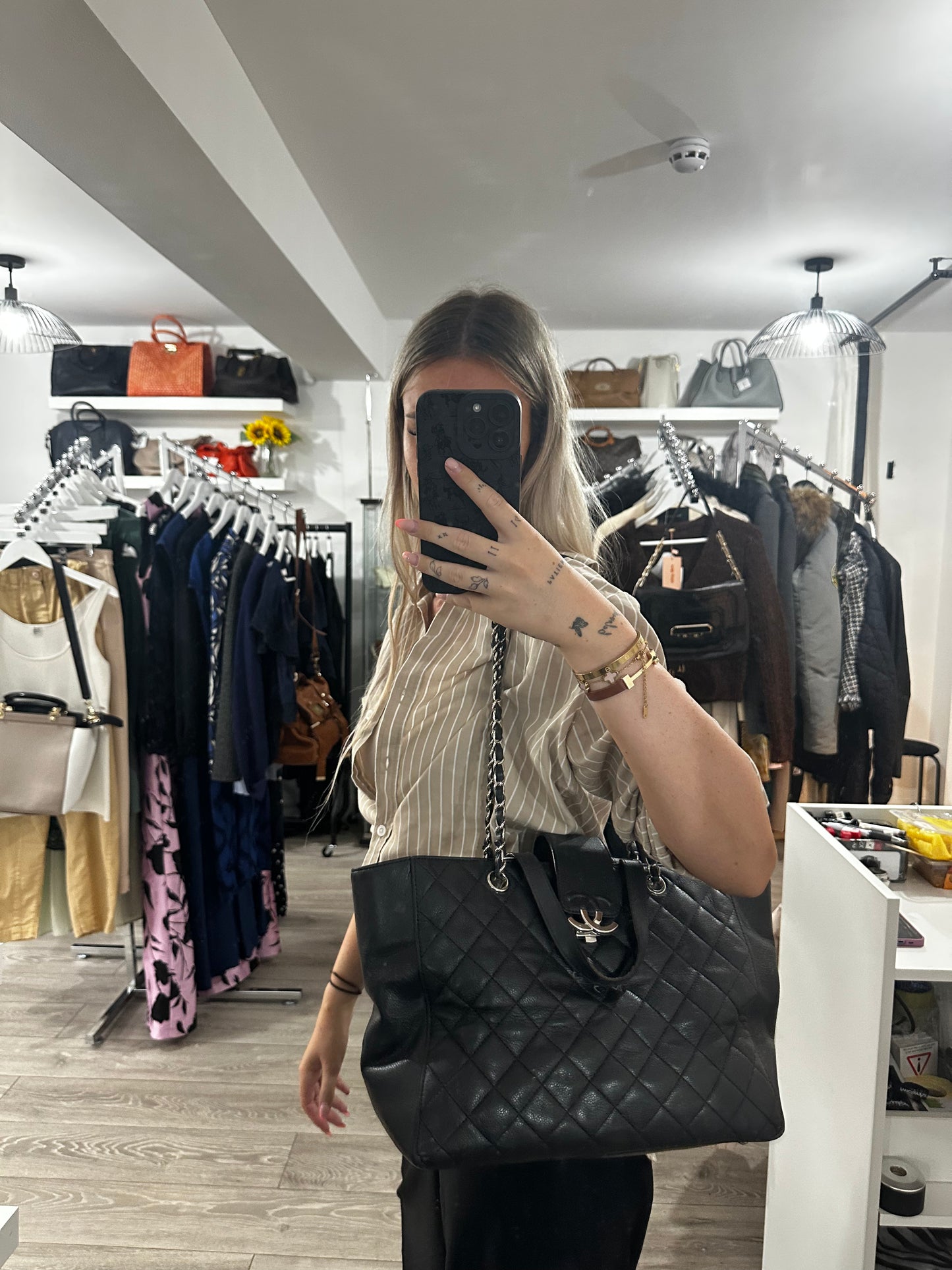 Black Chanel Handbag