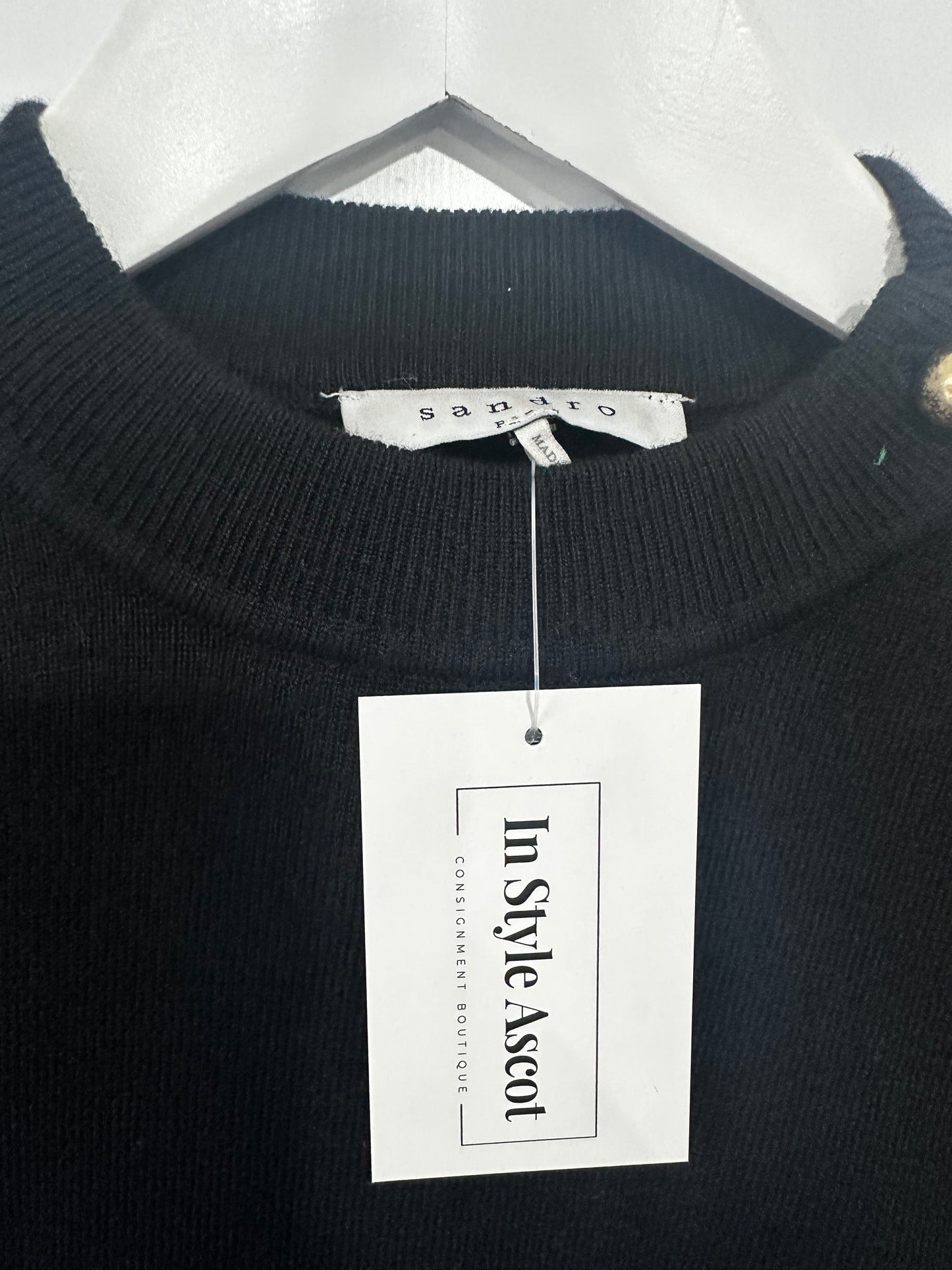 Black Sandro Jumper, Size xs
