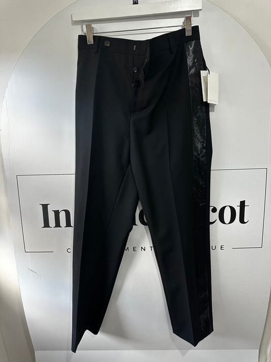 Black Rick Owens Trousers, IT 42 UK 10/12