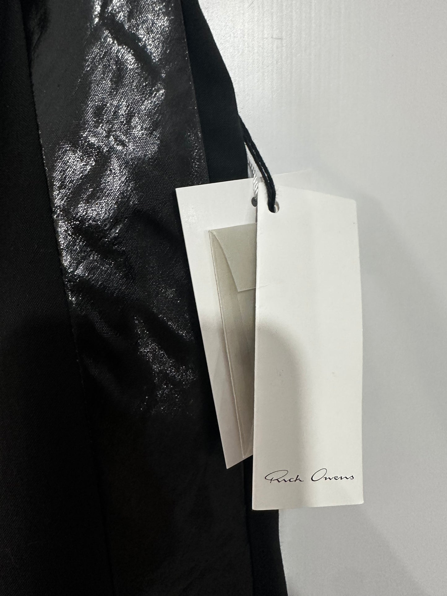Black Rick Owens Trousers, IT 42 UK 10/12