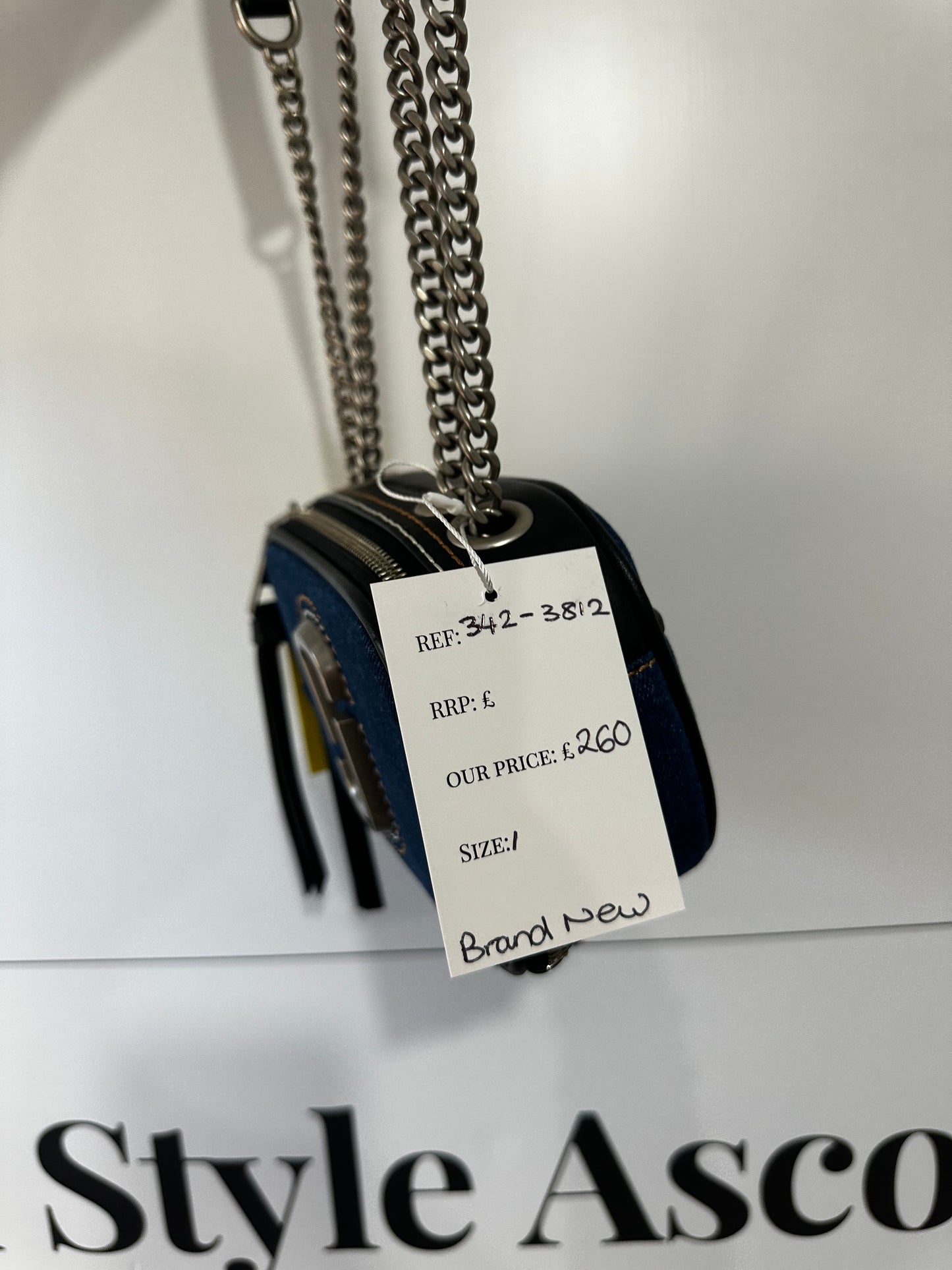 Denim Blue Marc Jacobs Brand New Crossbody Bag