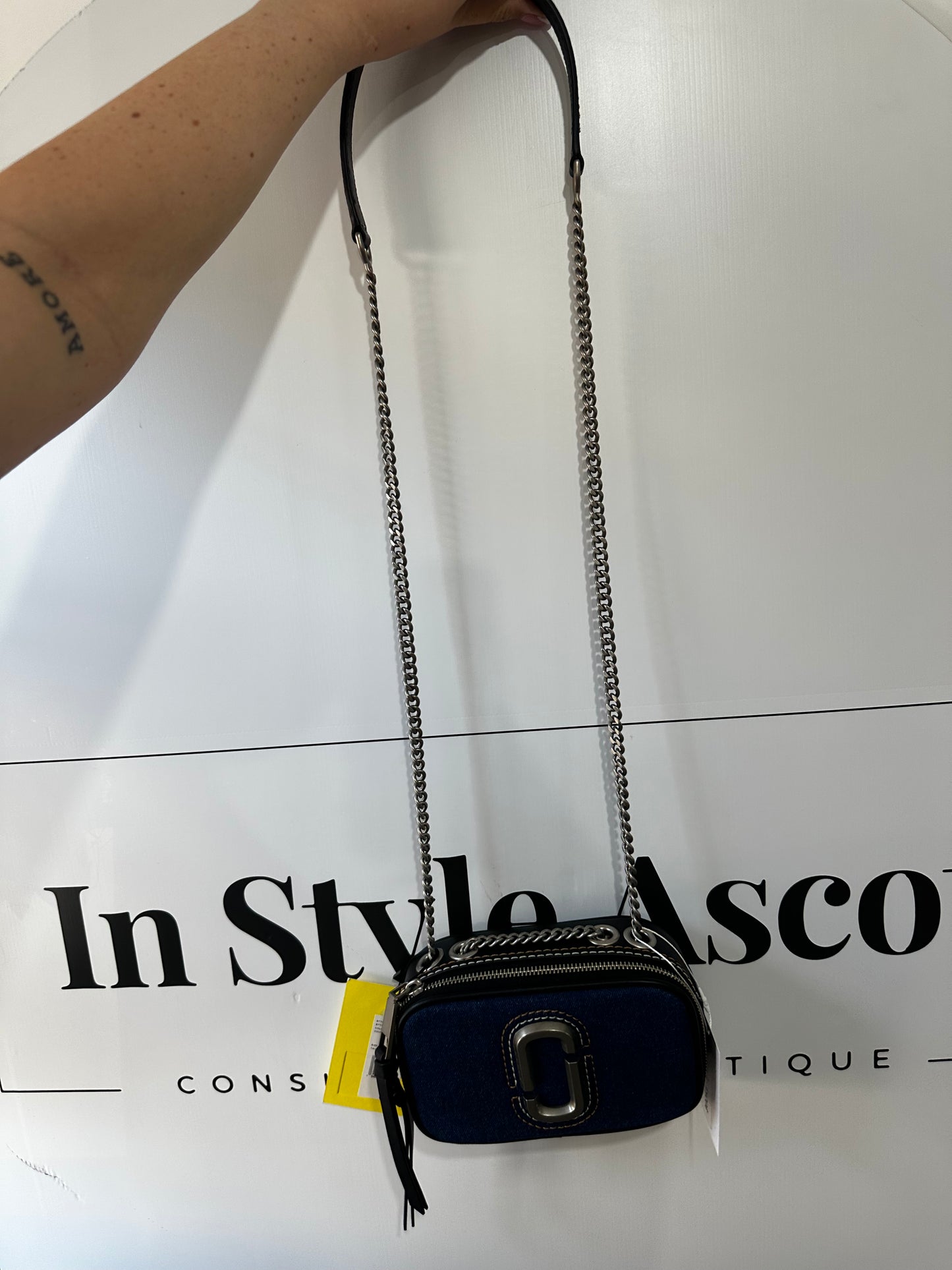 Denim Blue Marc Jacobs Brand New Crossbody Bag